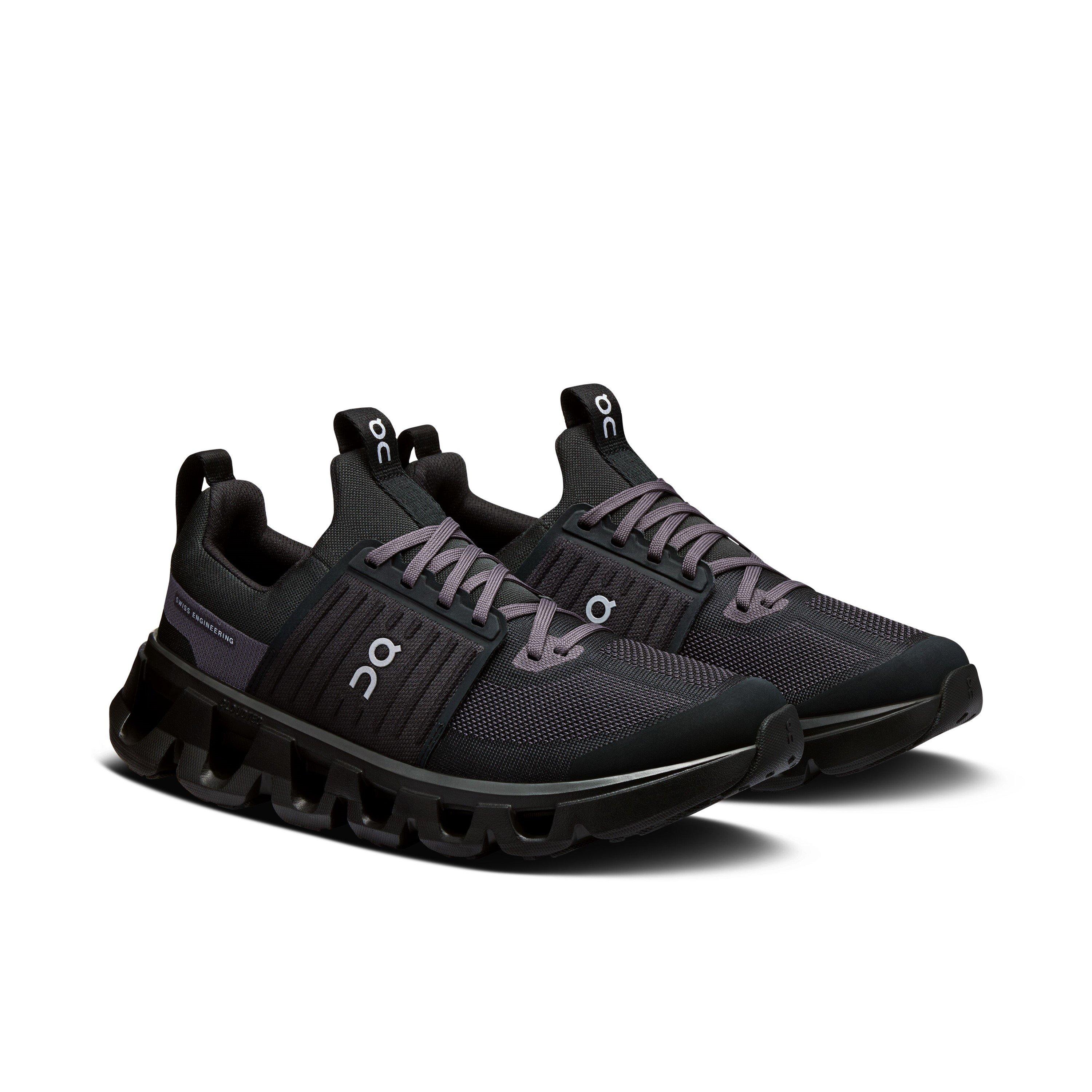 Black Eclipse - On - Juniors Cloudswift Youth Running Shoes - 6