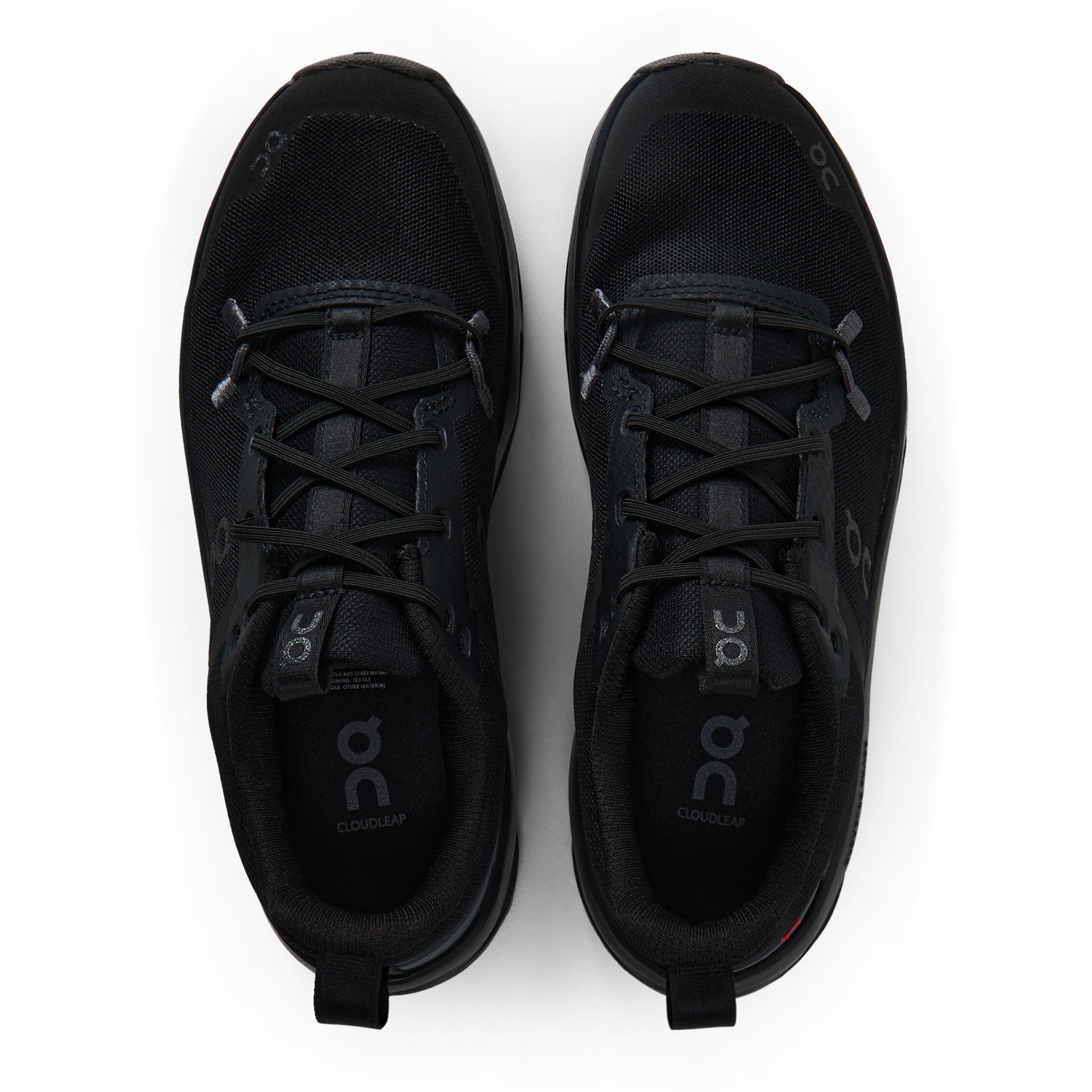Black/Black - On - Juniors Cloudleap Shoes - 4