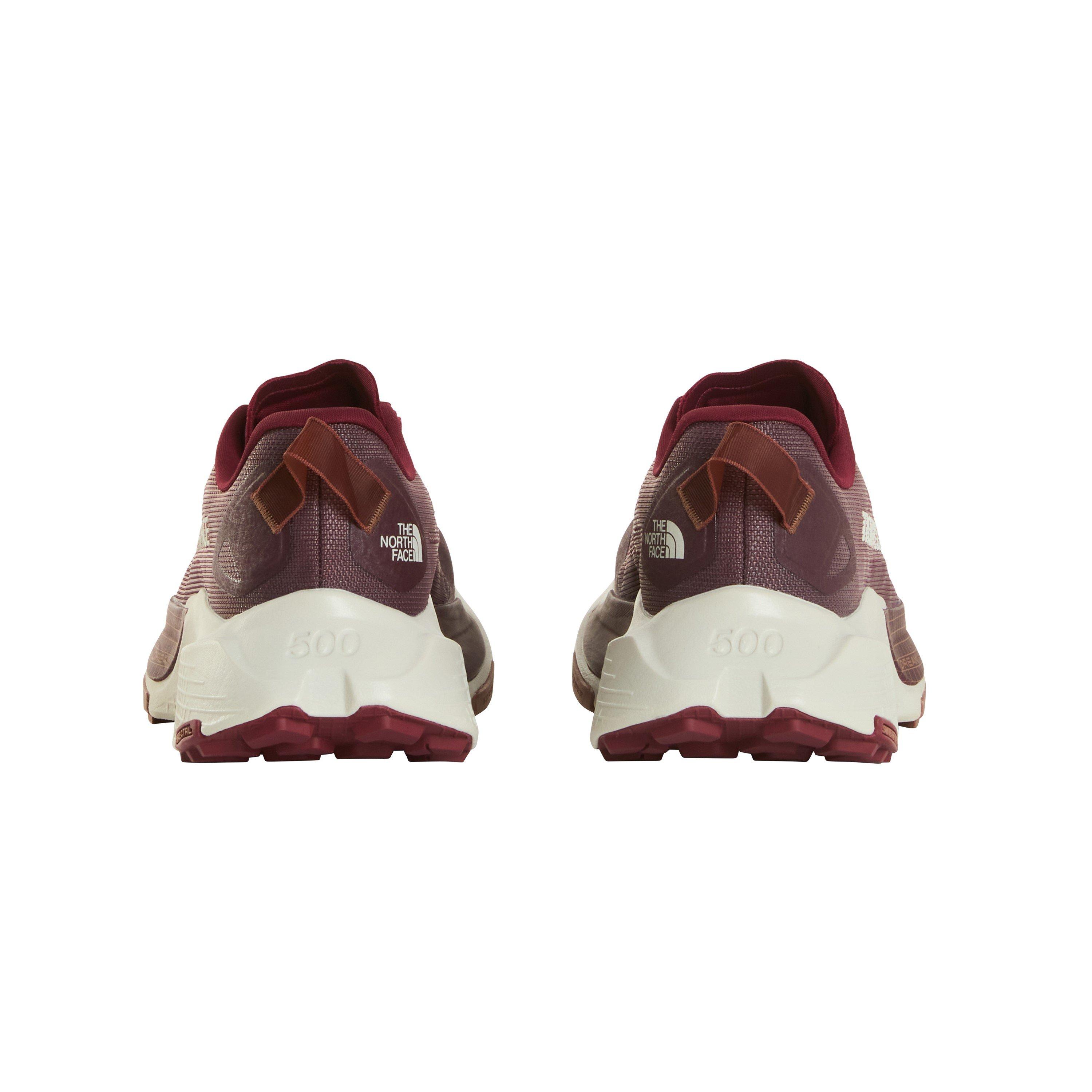 Burgundy/White - The North Face - Womens Altamesa 500 V2 Trail Running Shoes - 4