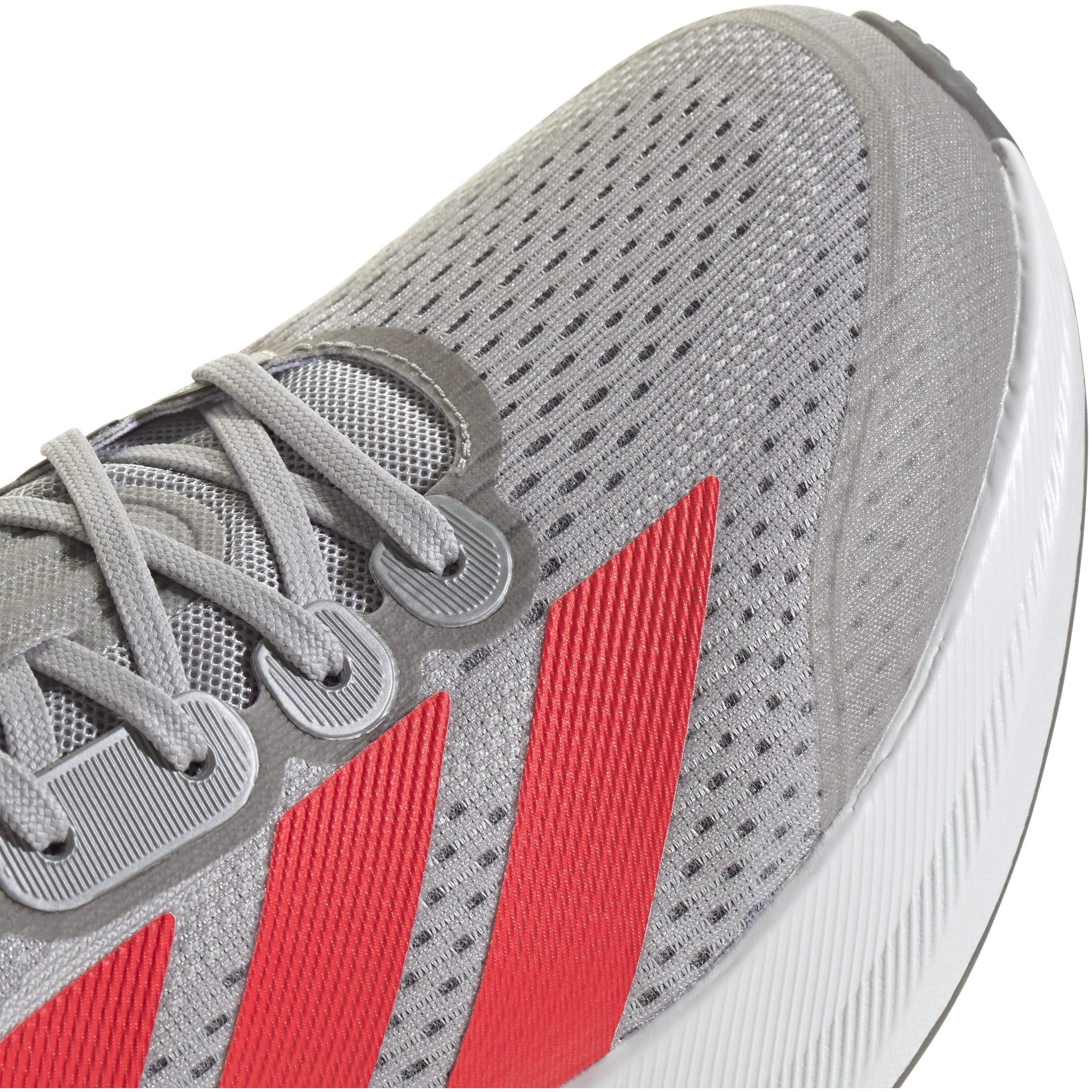 Grey/Red/Lemon - adidas - Duramo Speed 2 Mens Running Shoes - 7