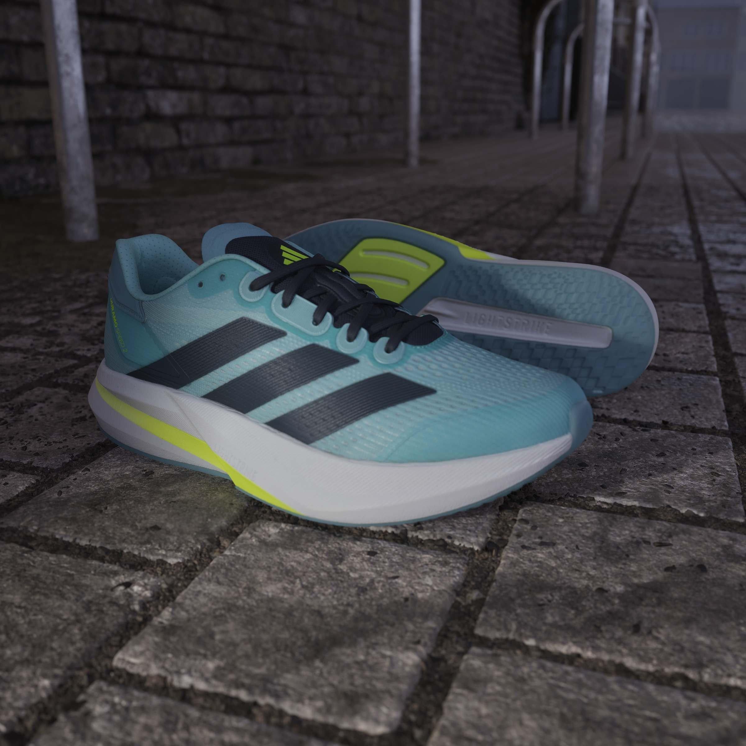 Aqua/Mint - adidas - Duramo Speed 2 Mens Running Shoes - 15