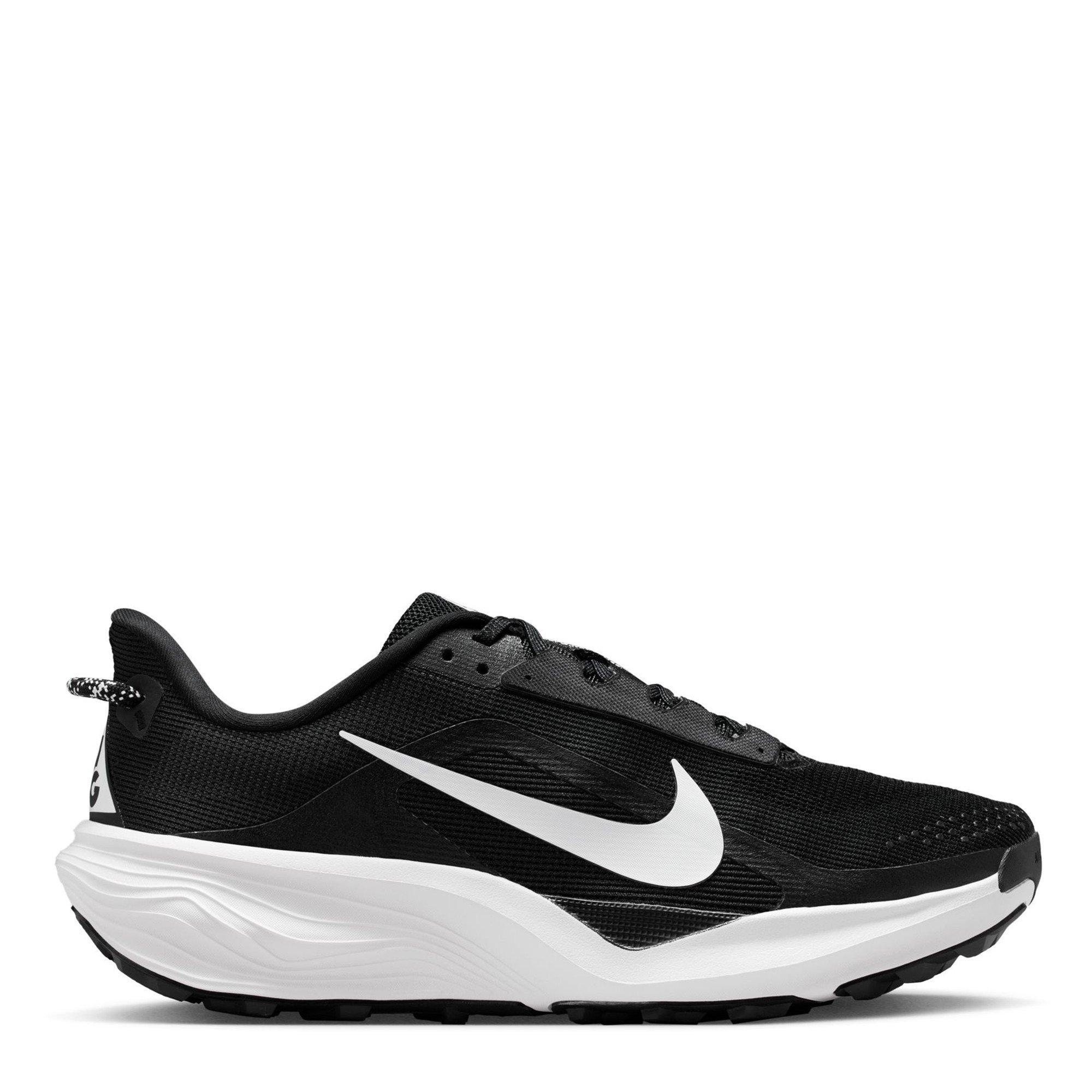 Nike Men's Pegaus 42S Running Shoes - Black/White - 8 (42.5)