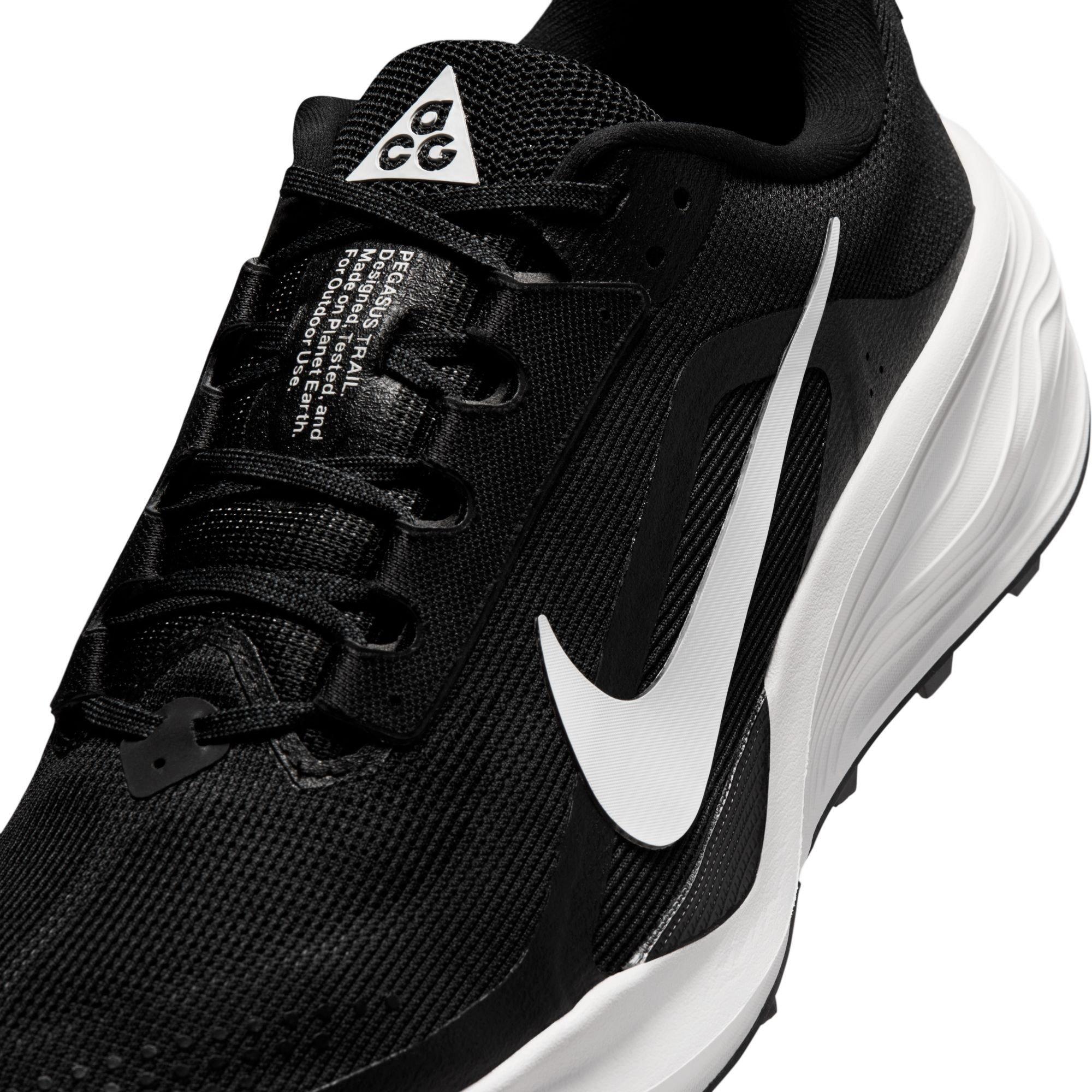 Crno/Bijelo - Nike - Men's Trail Running Shoes - 7