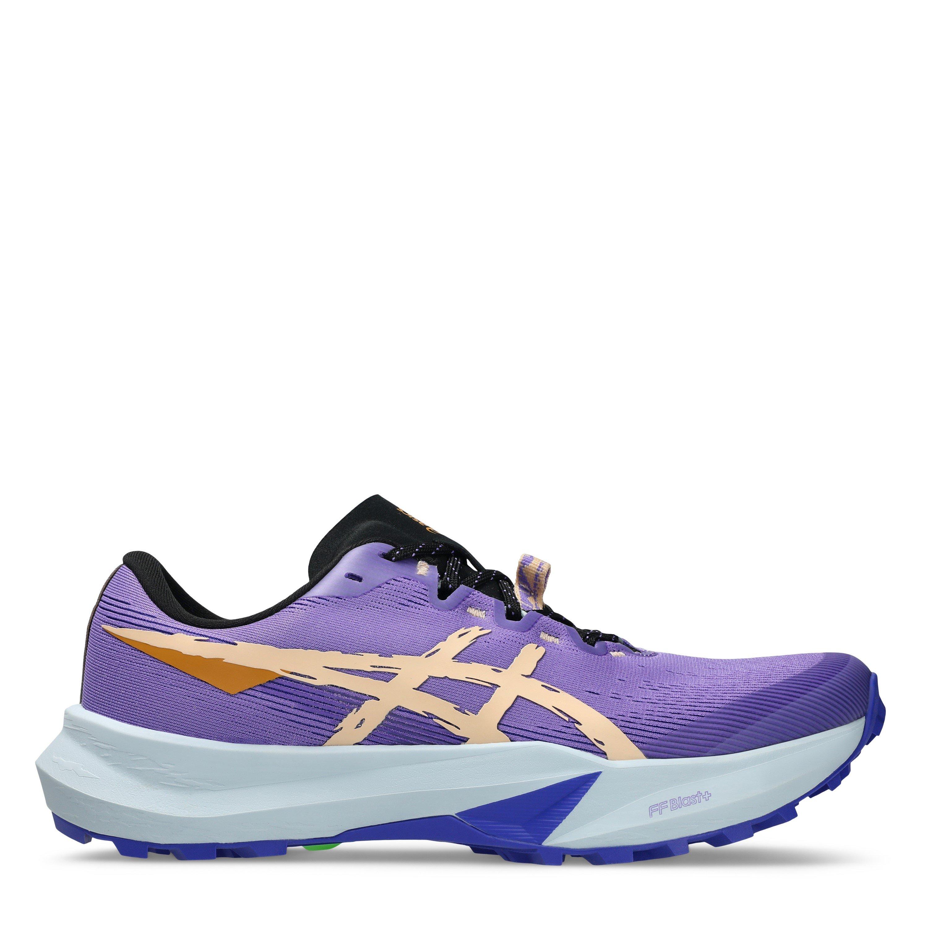 Amethyst/Pink - Asics - Women's Fuji Lite Off-Road Trail Running Shoes - 1