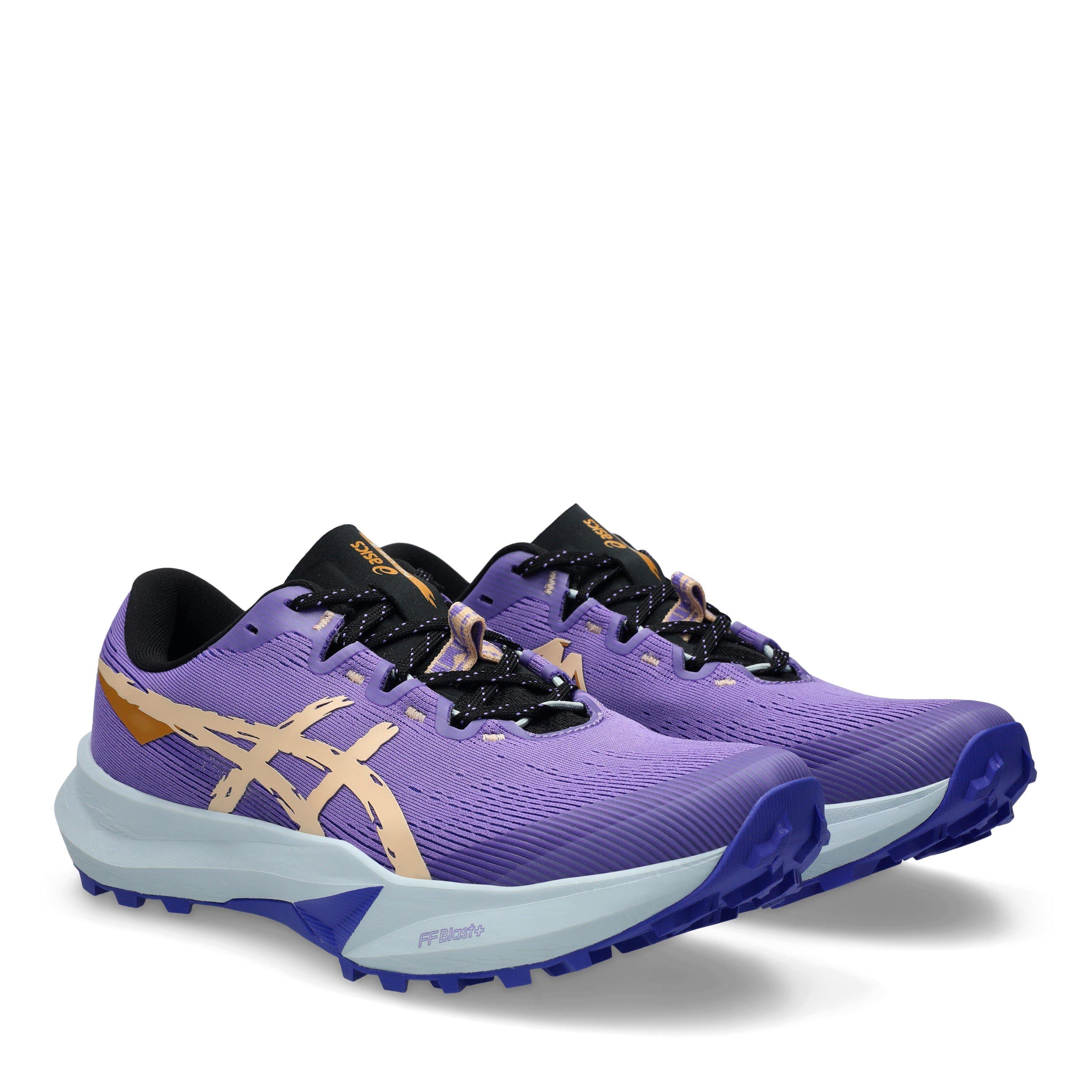 Amethyst/Pink - Asics - Fuji Lite 6 Trail Running Shoes Womens - 4