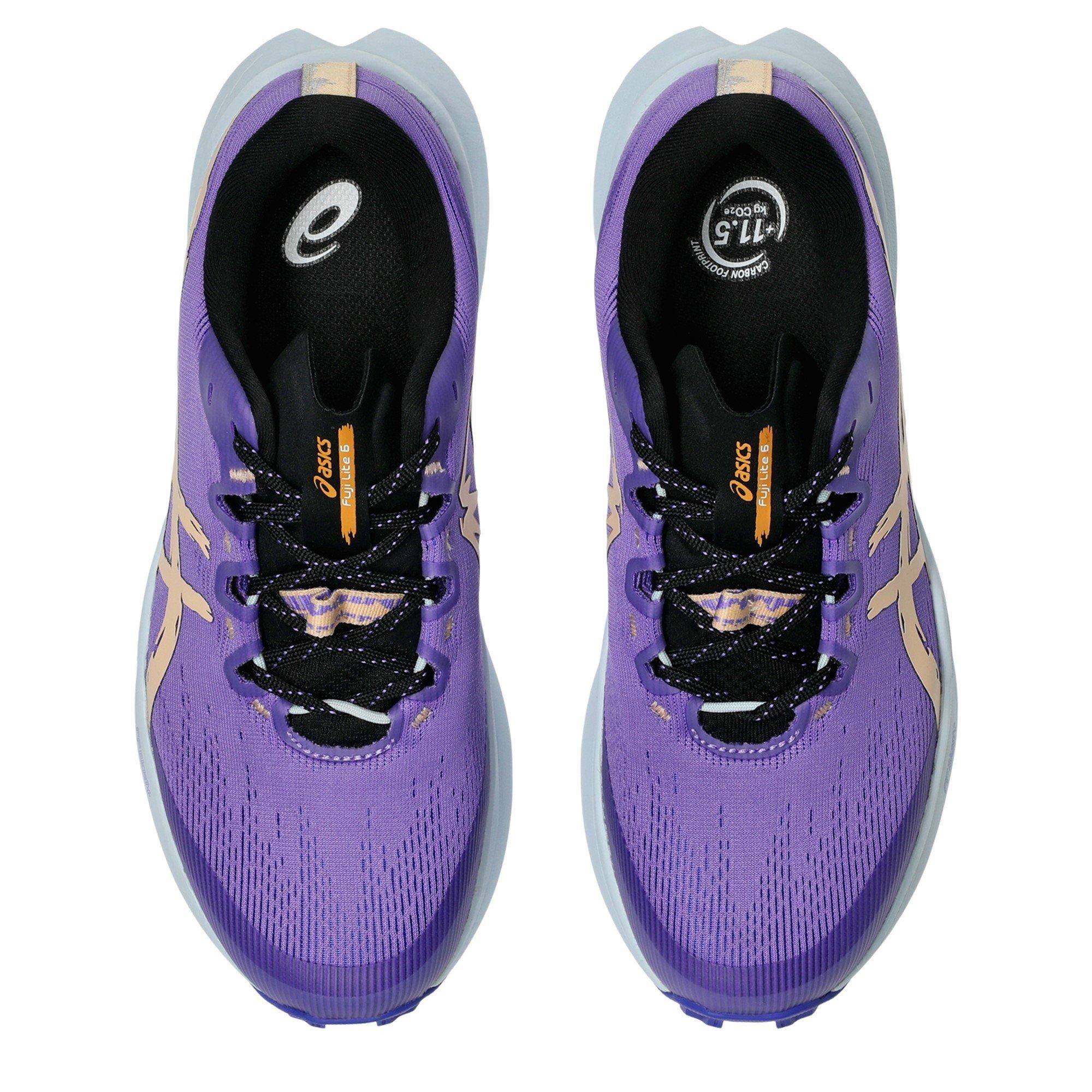 Amethyst/Pink - Asics - Fuji Lite 6 Trail Running Shoes Womens - 6