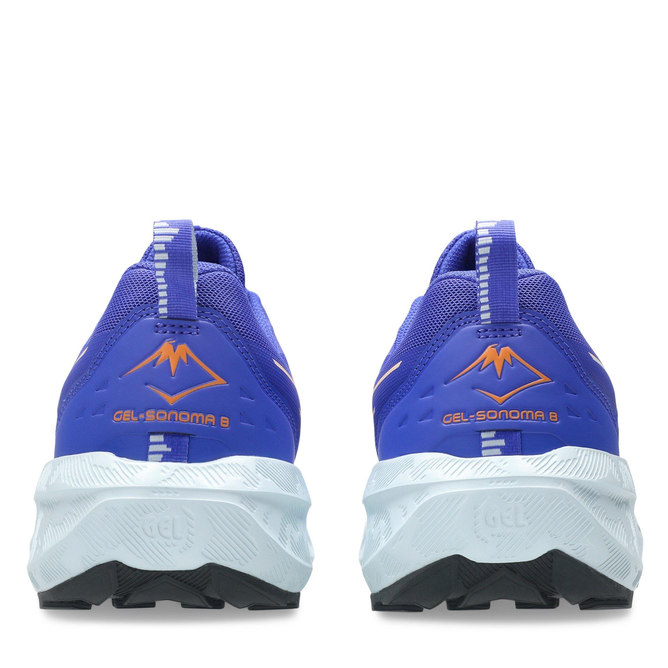 Cobalt/Pink - Asics - Gel-Sonoma 8 Trail Running Shoes Mens - 7