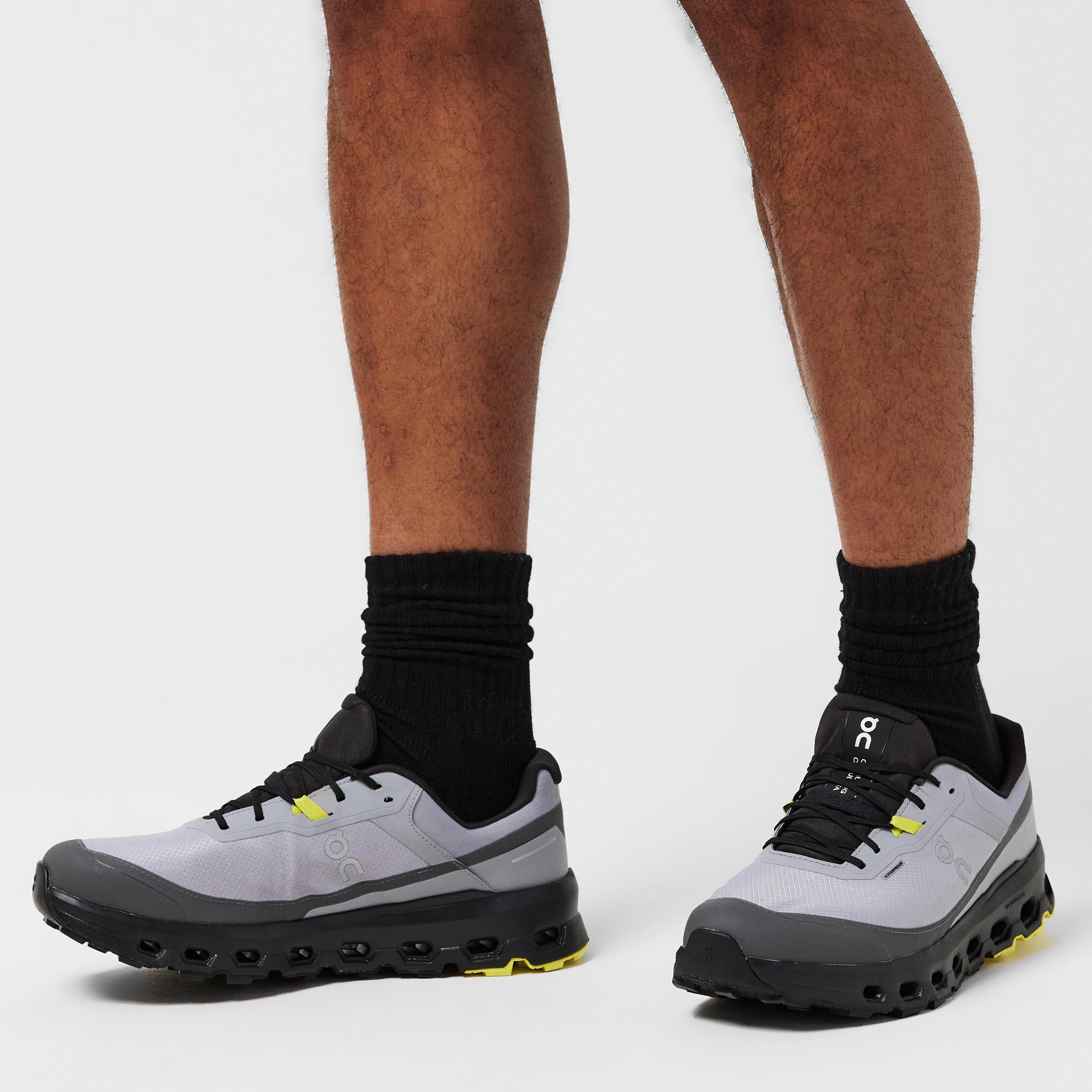 Lilac/Black - On - Mens Cloudvista 2 Waterproof Trail Running Shoes - 3