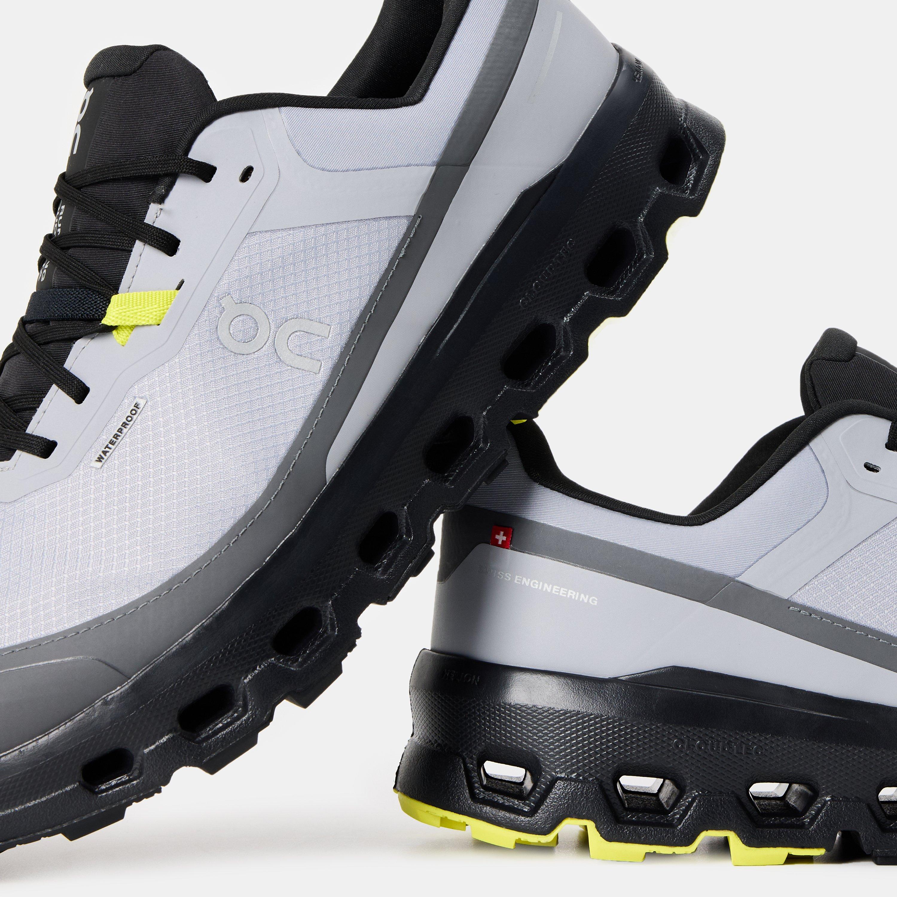 Lilac/Black - On - Mens Cloudvista 2 Waterproof Trail Running Shoes - 4