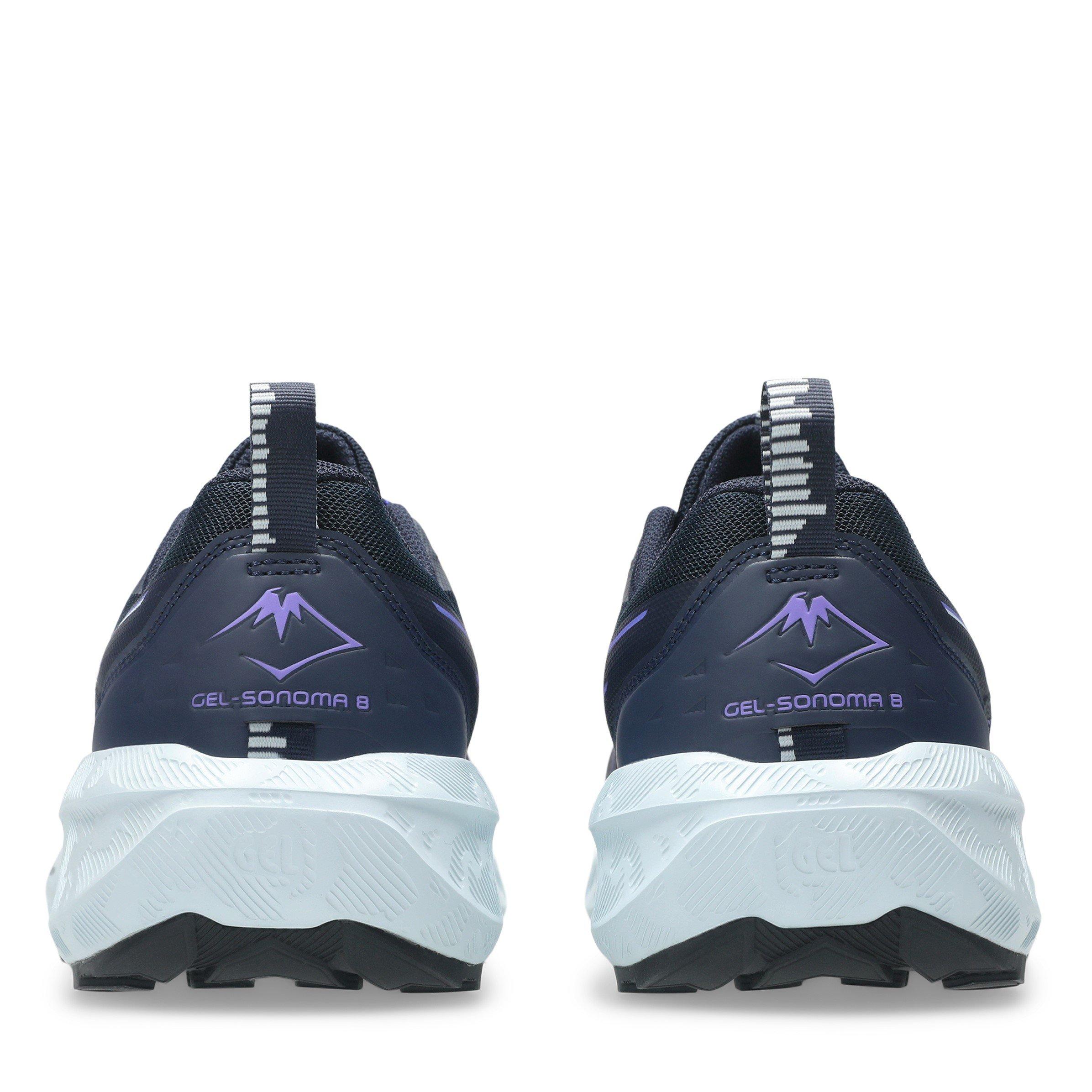 Midnight/Cobalt - Asics - Gel-Sonoma 8 Trail Running Shoes Womens - 7