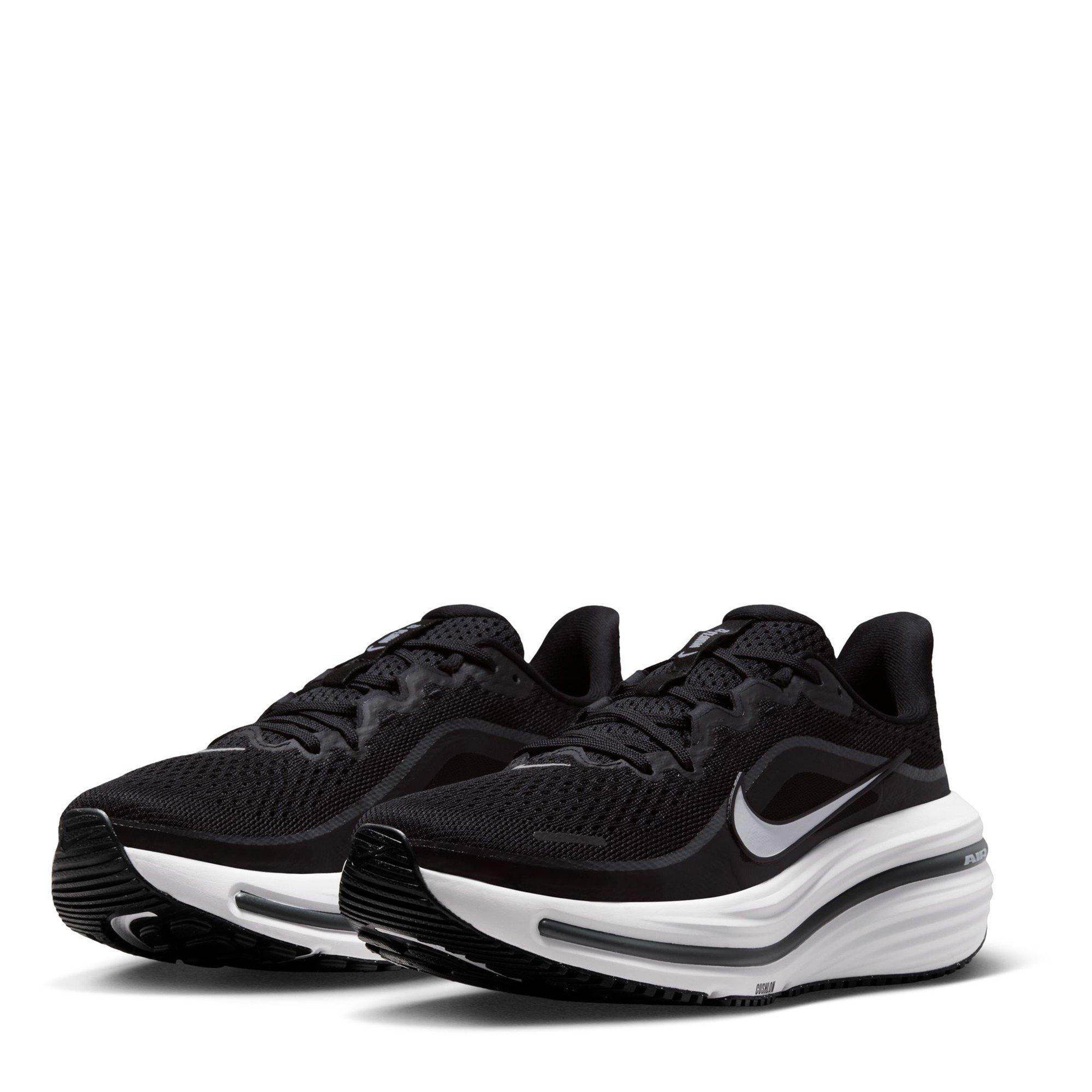 Blk/Wht/S.Grey - Nike - Winflo 12 Womens Running Shoes - 4