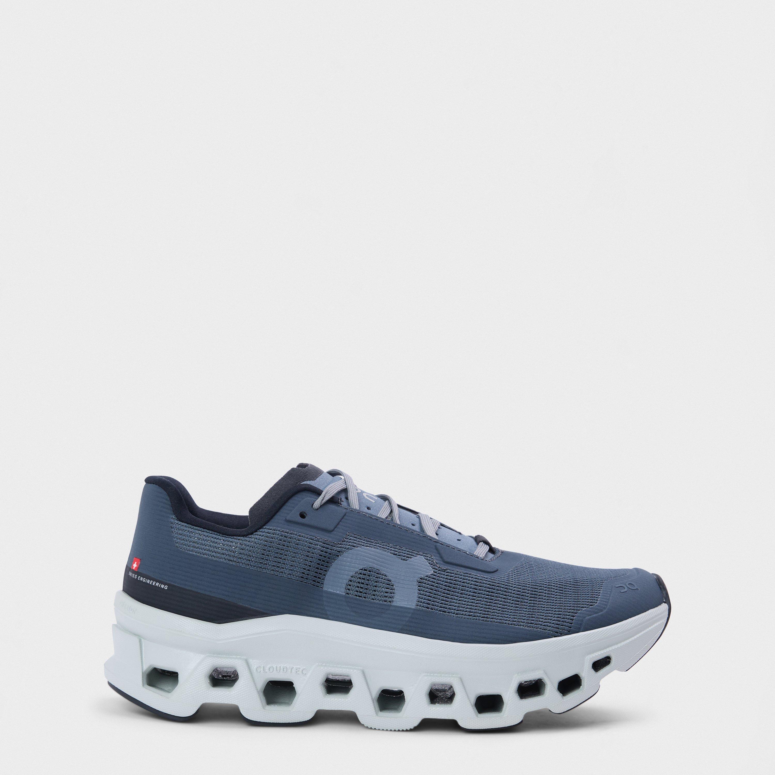 On Womens Cloudmonster Void Running Shoes - Stone Glacier - Size 5.5 (38.5)