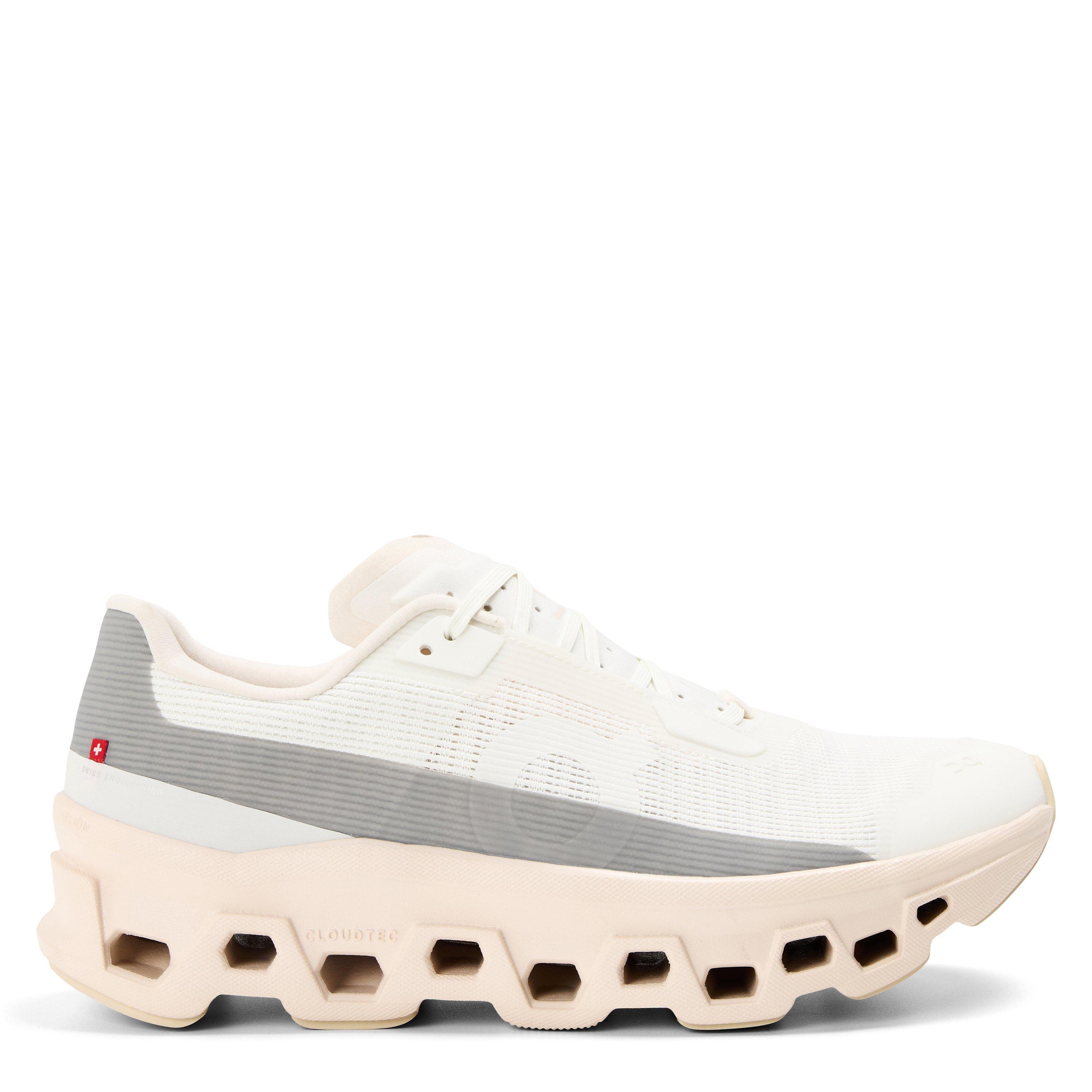 On Womens Cloudmonster Void Running Shoes - Ivory/Seashell - Size 4.5 (37.5)