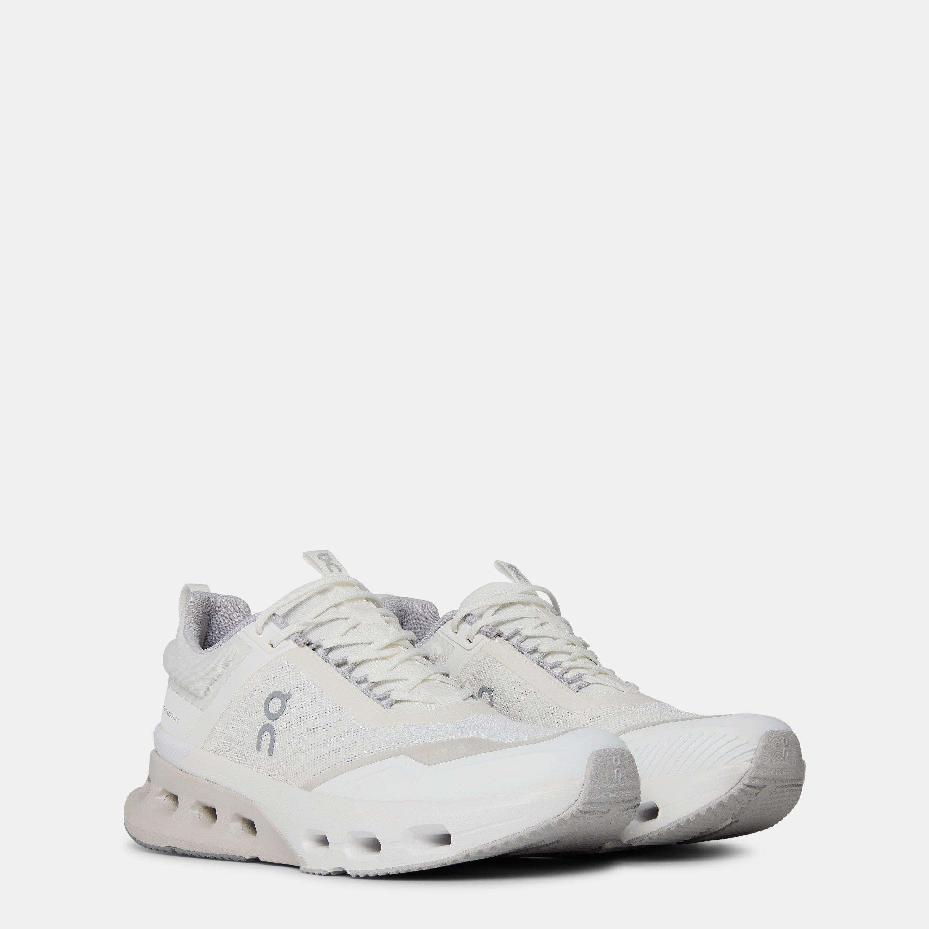 White/Glacier - On - Womens Cloudnova X Running Shoes - 3