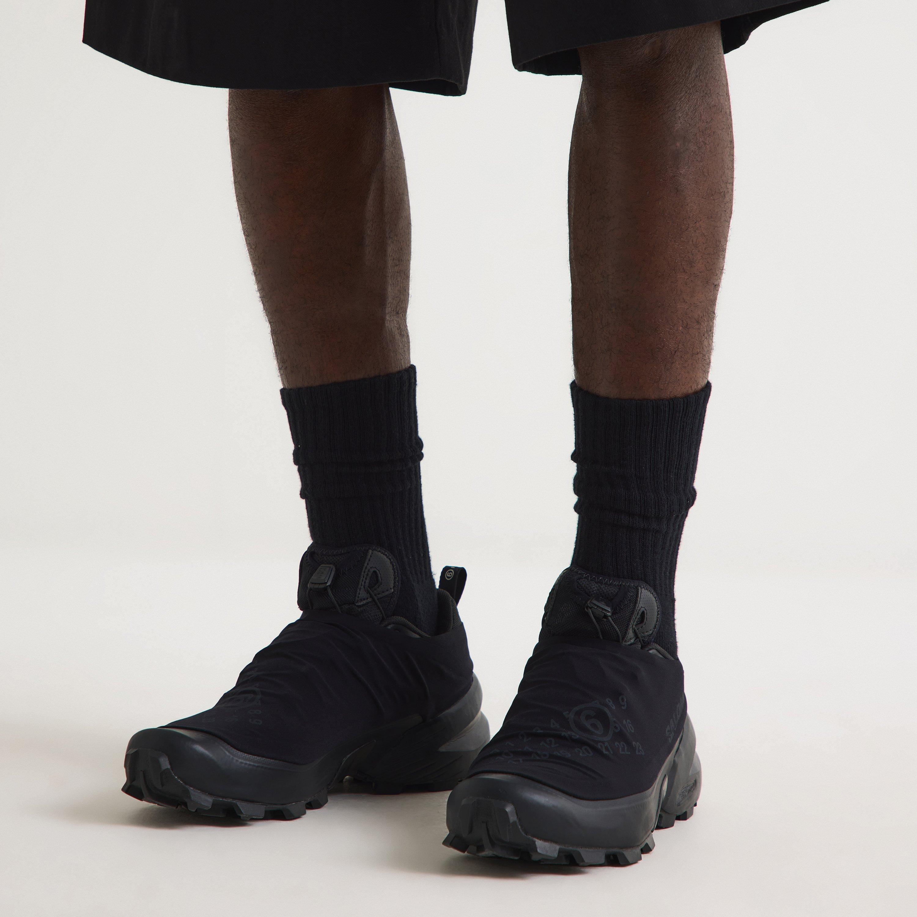 Black/Black - MM6 Maison Margiela - x Salomon Mens Cross Dust Everyday Running Shoes - 3