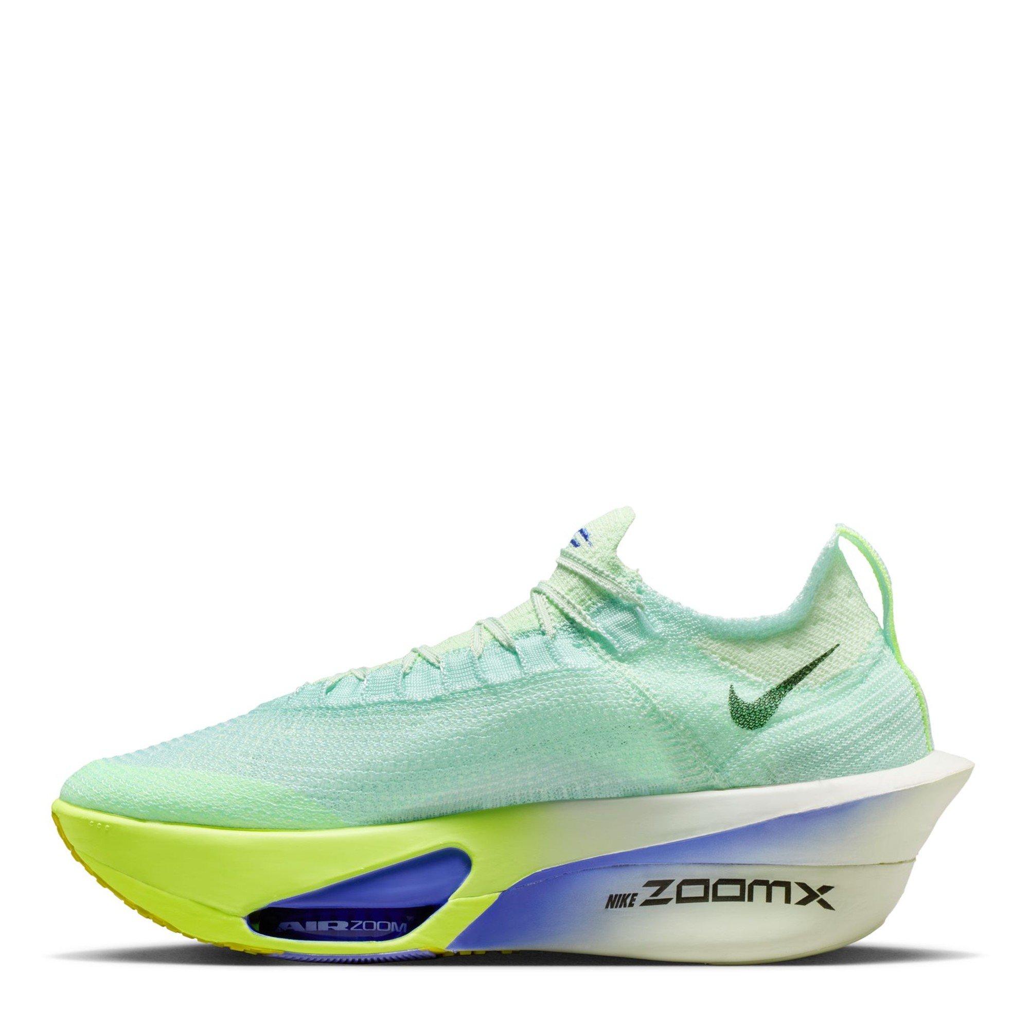 Green/Volt - Nike - ZoomX Alphafly 3 Mens Running Shoes - 2