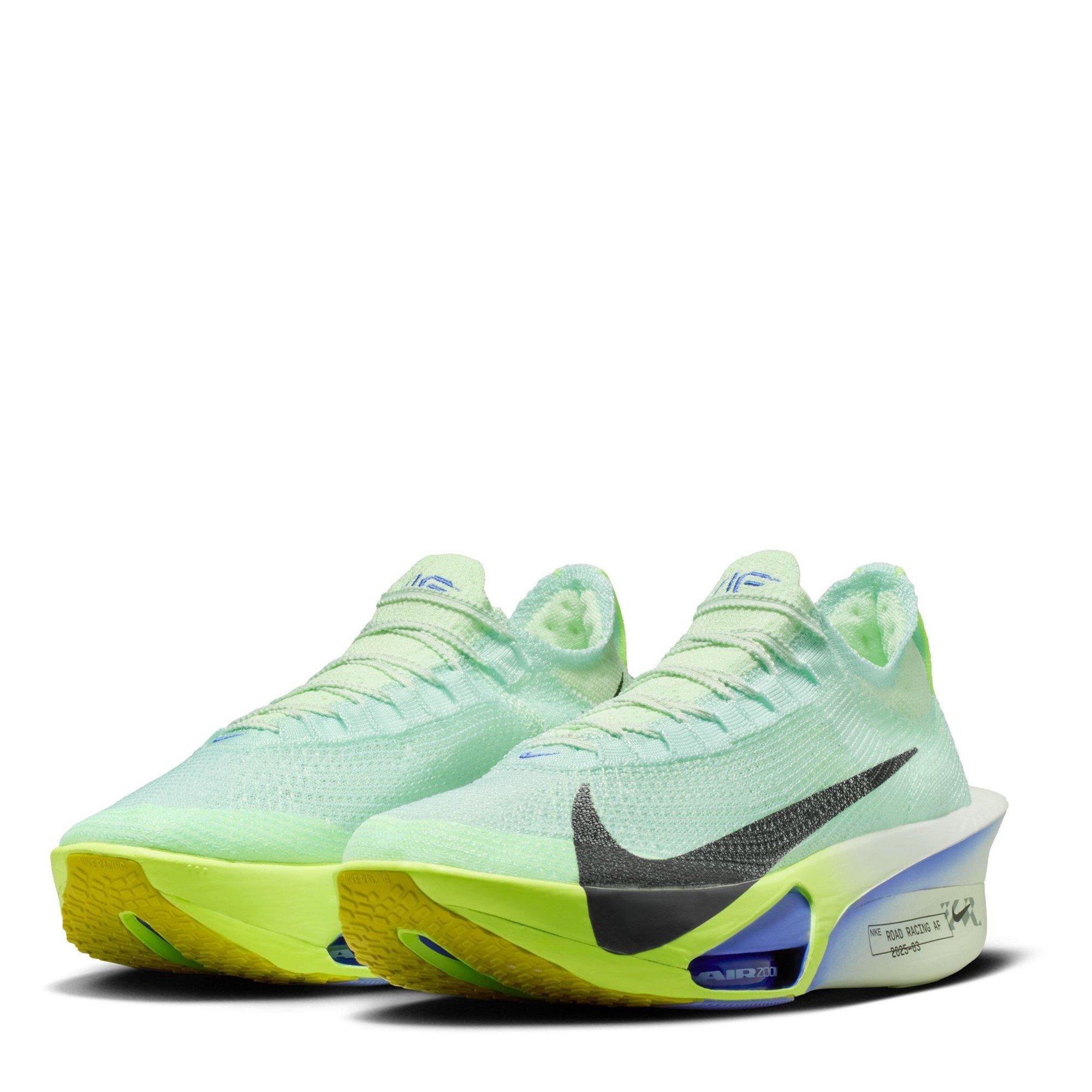 Green/Volt - Nike - ZoomX Alphafly 3 Mens Running Shoes - 4