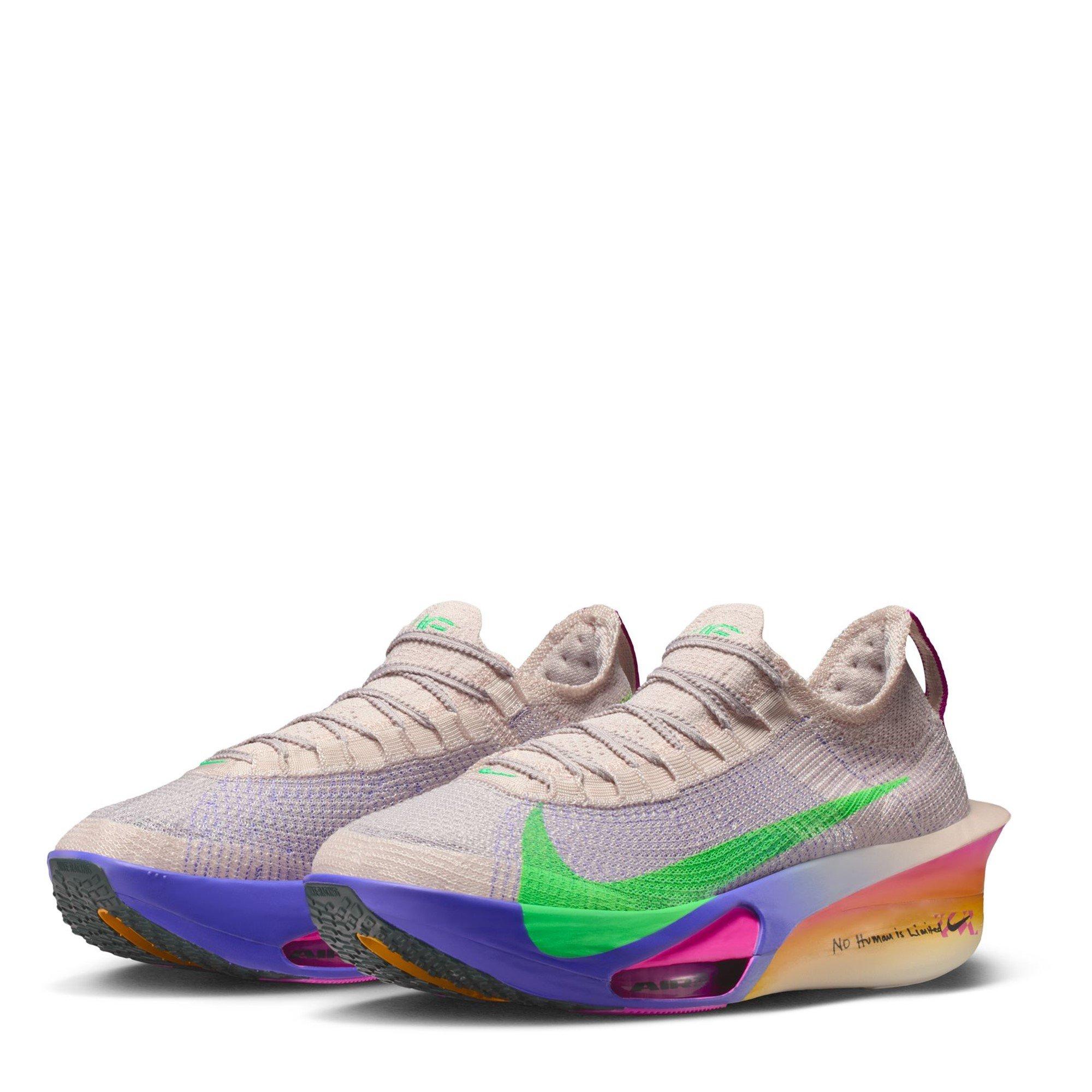 EK Red/Green - Nike - ZoomX Alphafly 3 Mens Running Shoes - 4