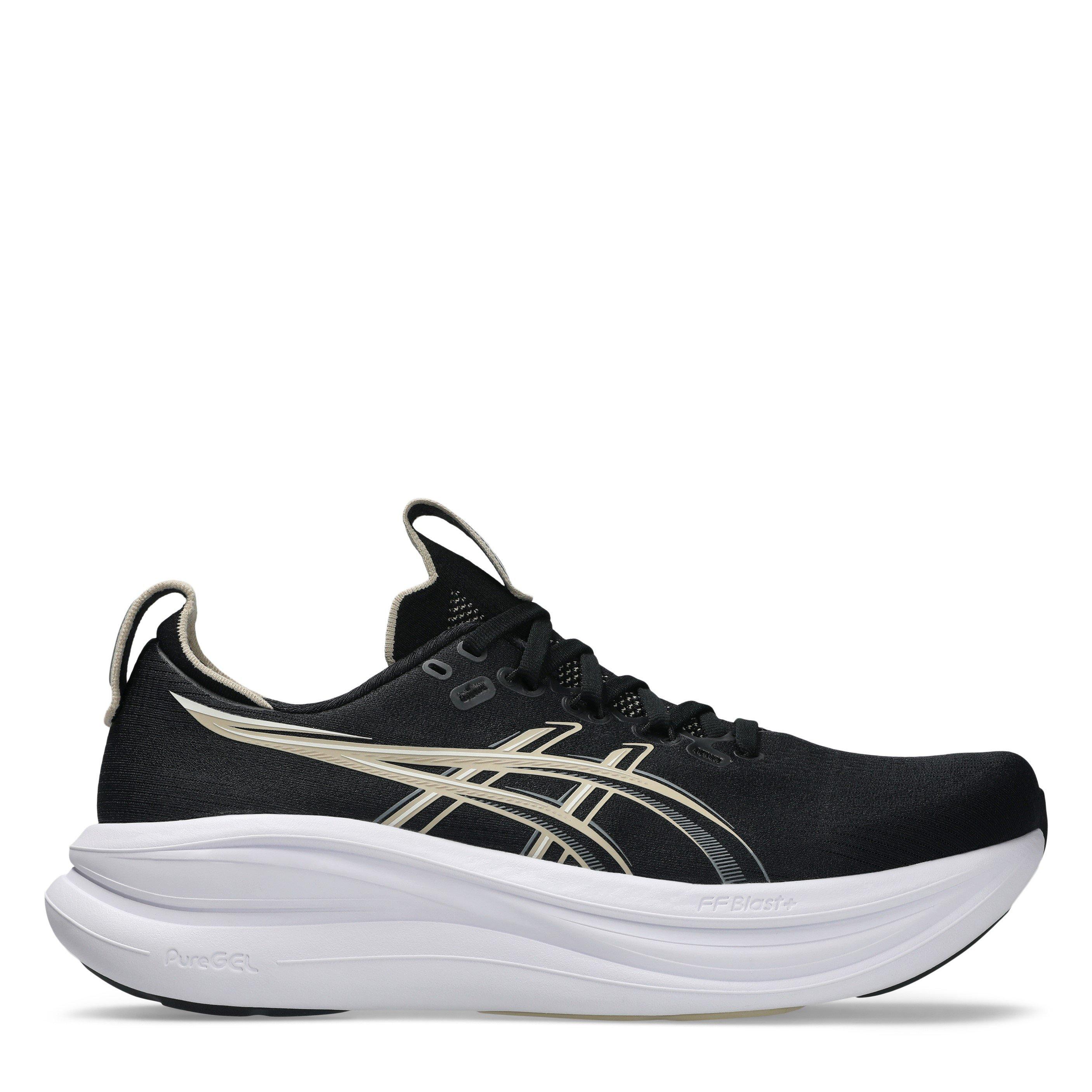 Asics Men's Gel-Nimbus 28 Running Shoes - Black/Grey - 8.5 (43.5)