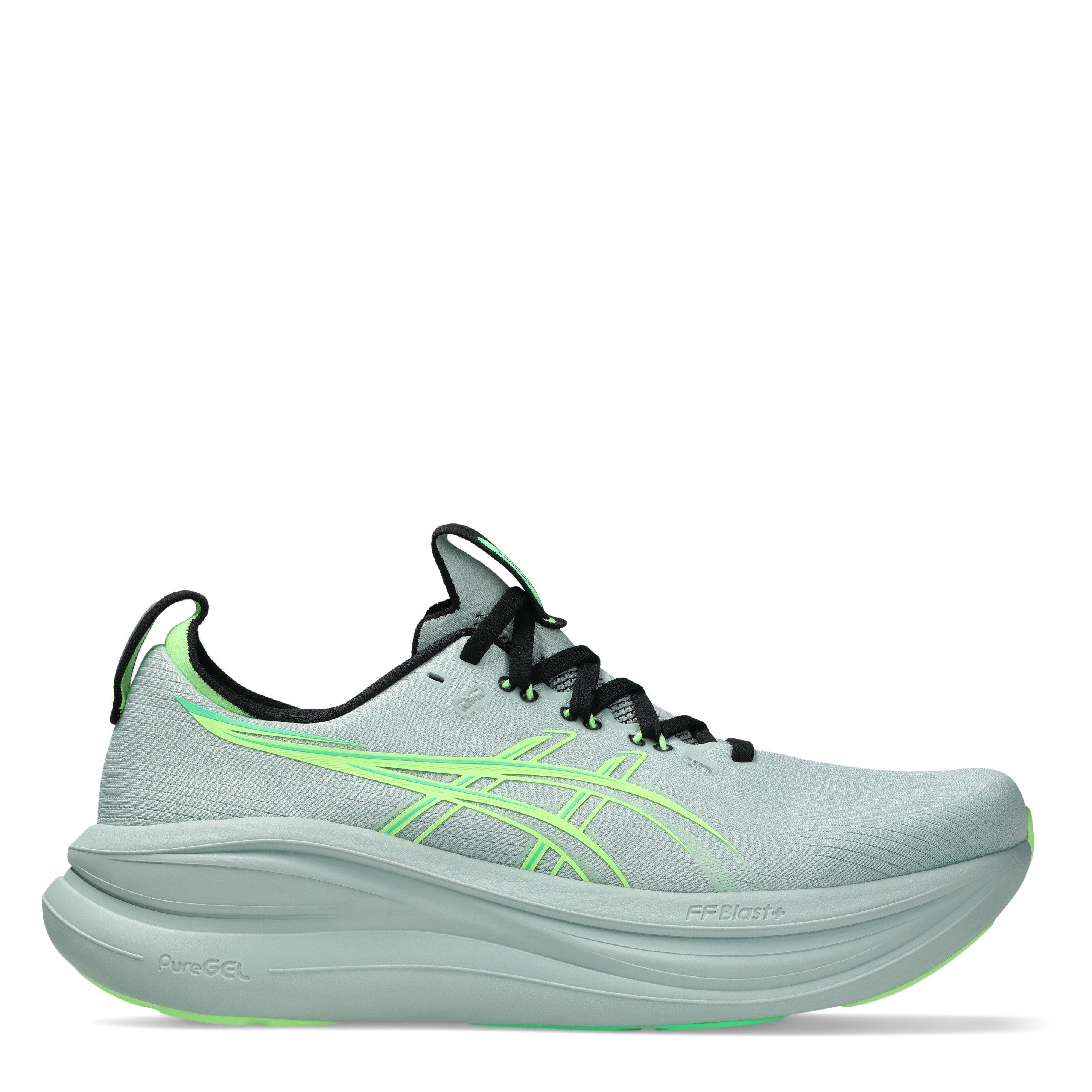 Asics Men's Gel-Nimbus 28 Running Shoes - Cold Moss/Green - 8.5 (43.5)