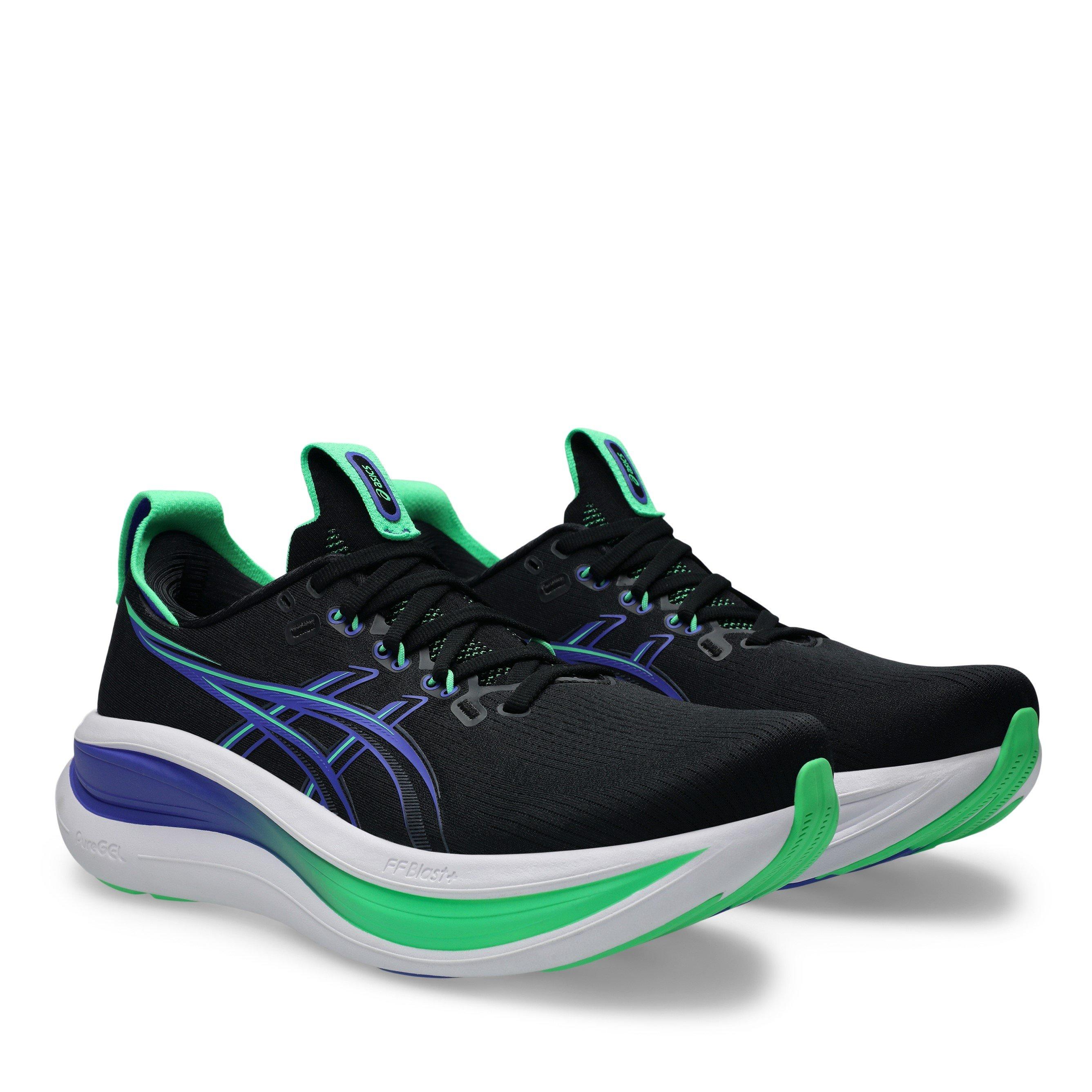 Black/Cobal - Asics - GEL-Nimbus 28 Mens Running Shoes - 4
