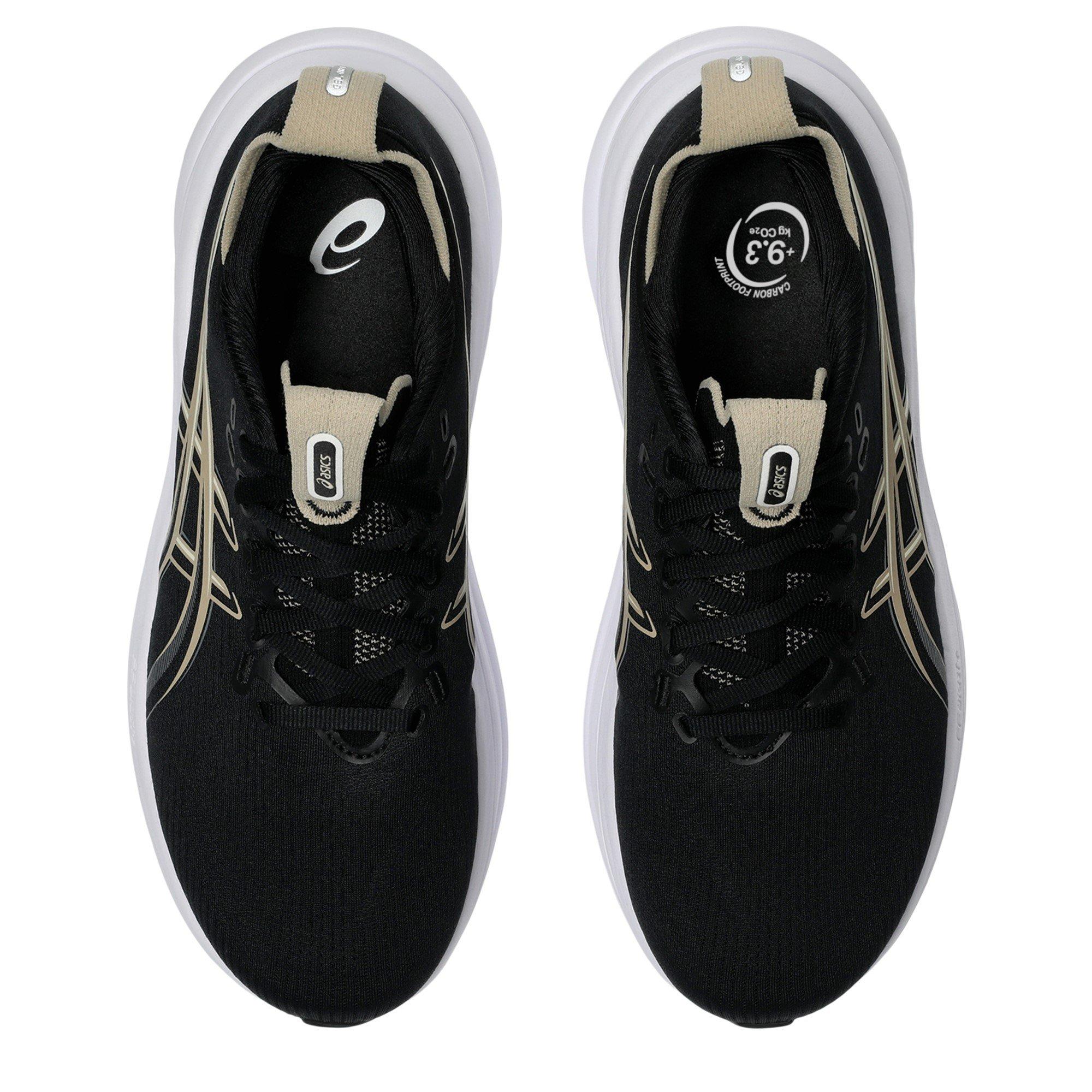 Black/Grey - Asics - Gel-Nimbus 28 Road Running Shoes Womens - 6