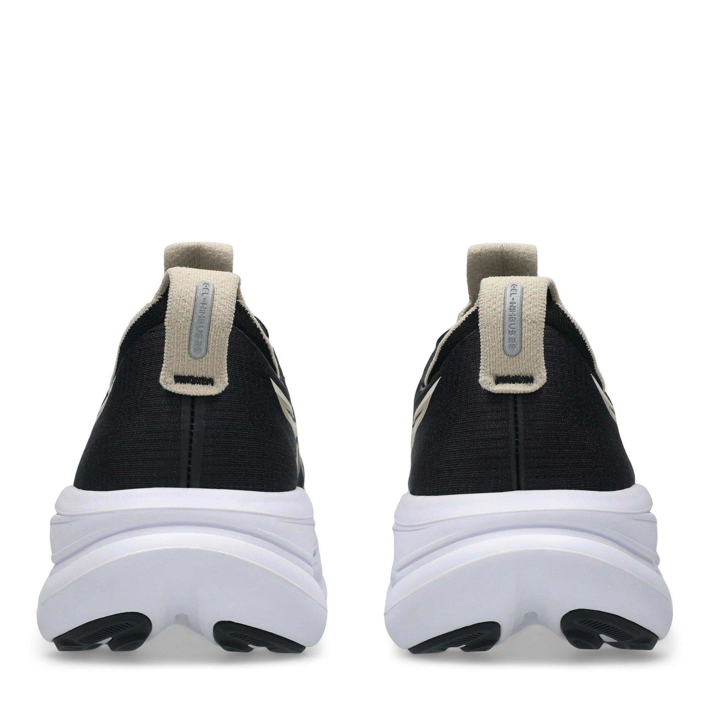 Black/Grey - Asics - Gel-Nimbus 28 Road Running Shoes Womens - 7