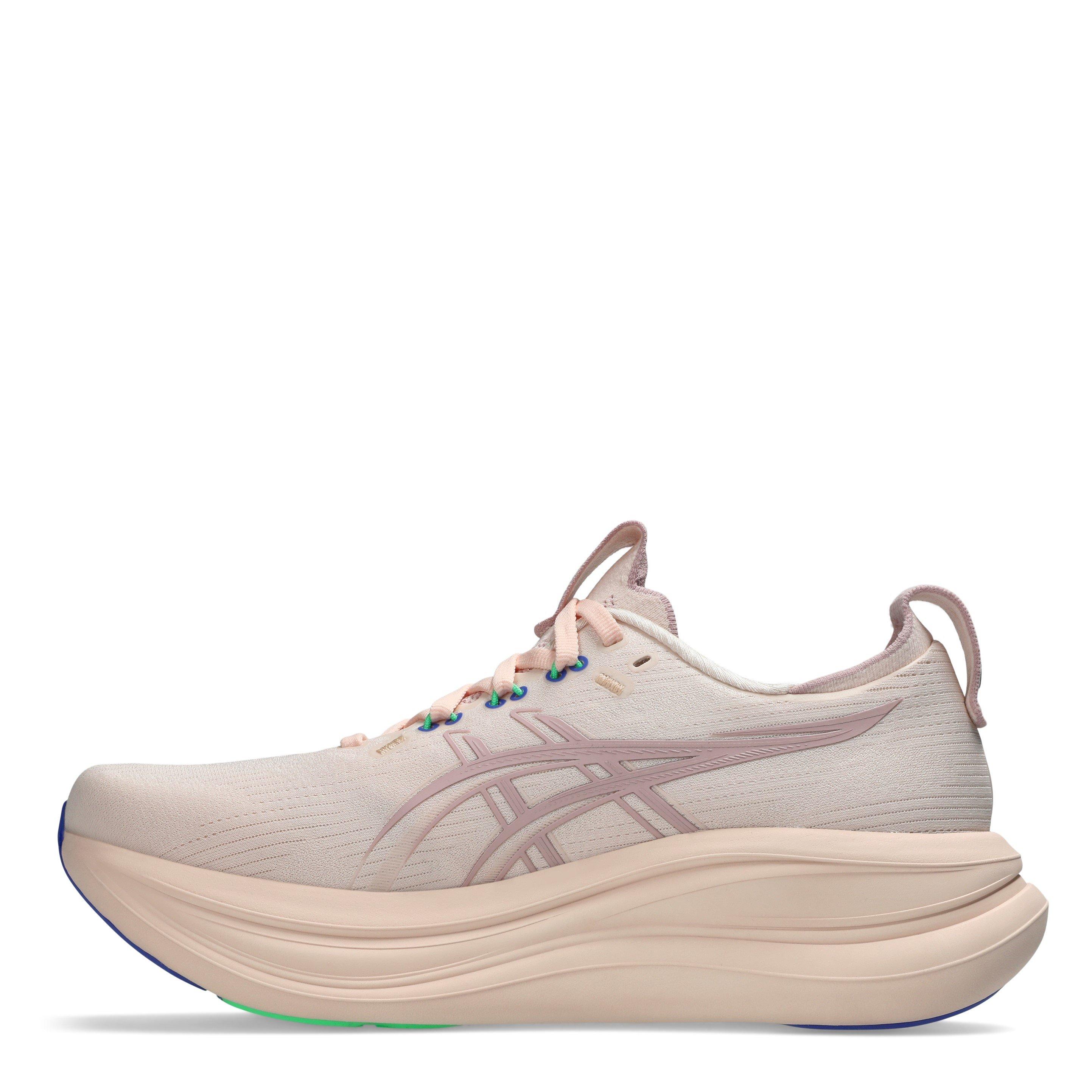 Pink/Morganite - Asics - Gel-Nimbus 28 Road Running Shoes Womens - 2