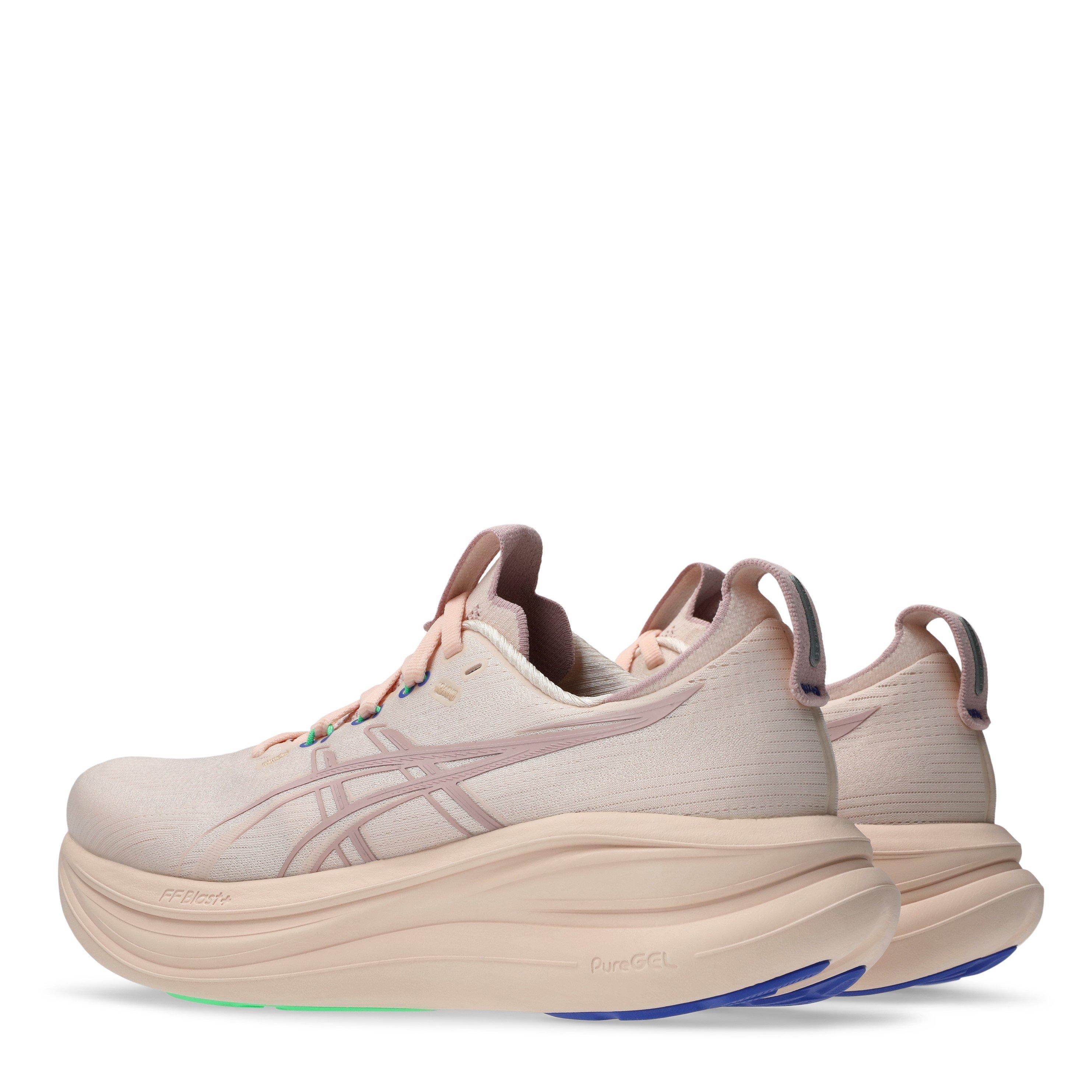 Pink/Morganite - Asics - Gel-Nimbus 28 Road Running Shoes Womens - 5