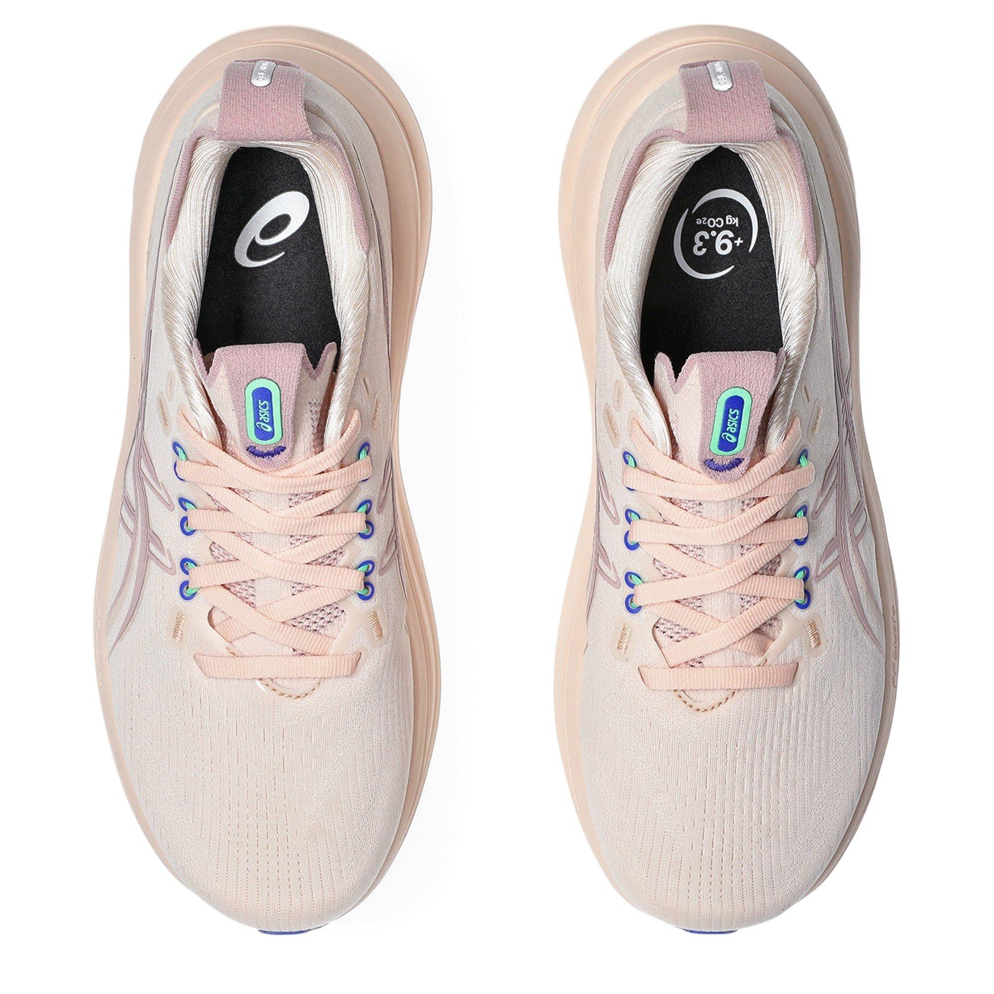 Pink/Morganite - Asics - Gel-Nimbus 28 Road Running Shoes Womens - 6