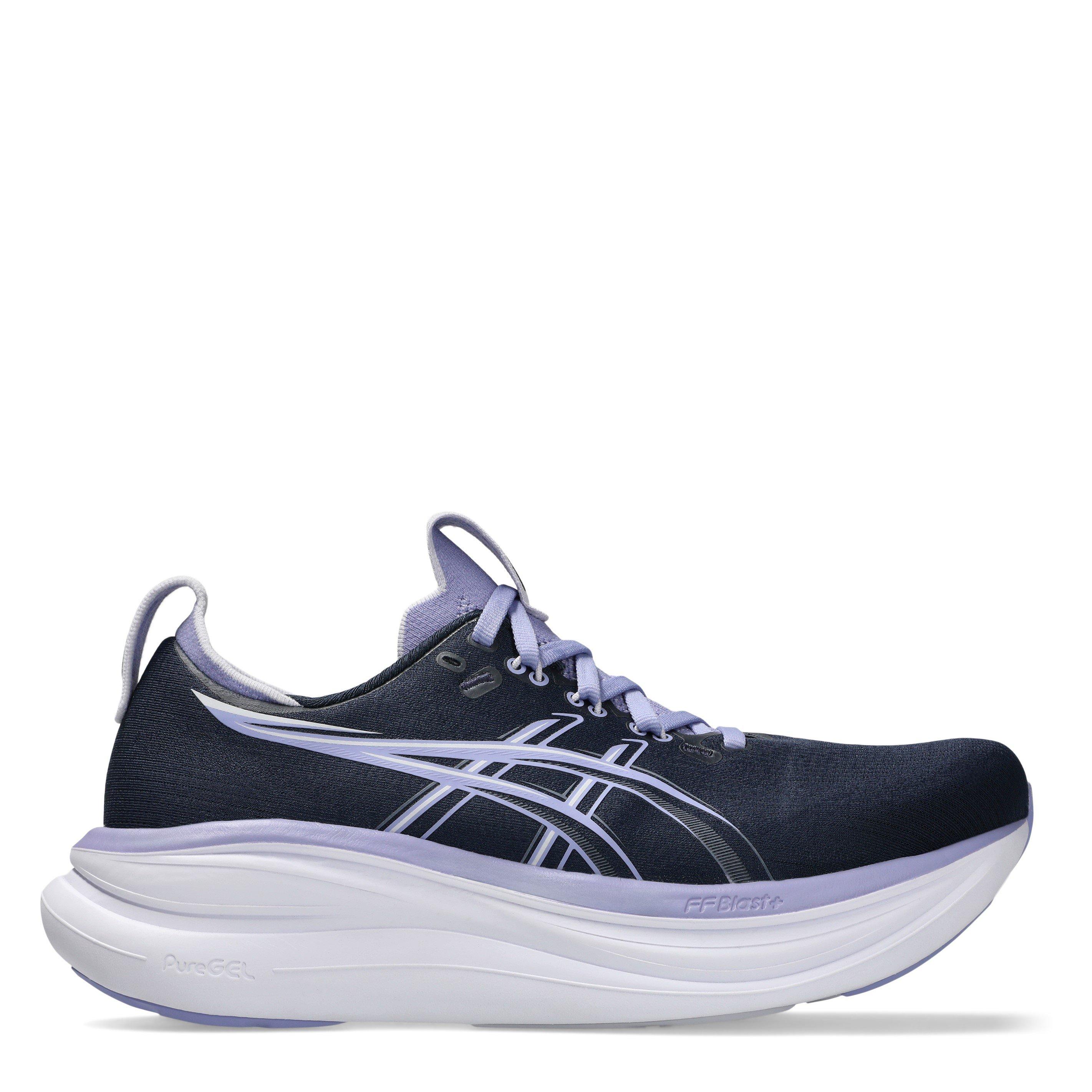 Asics Women's Gel-Nimbus 28 Running Shoes - Midnight/Blue - 6 (39.5)