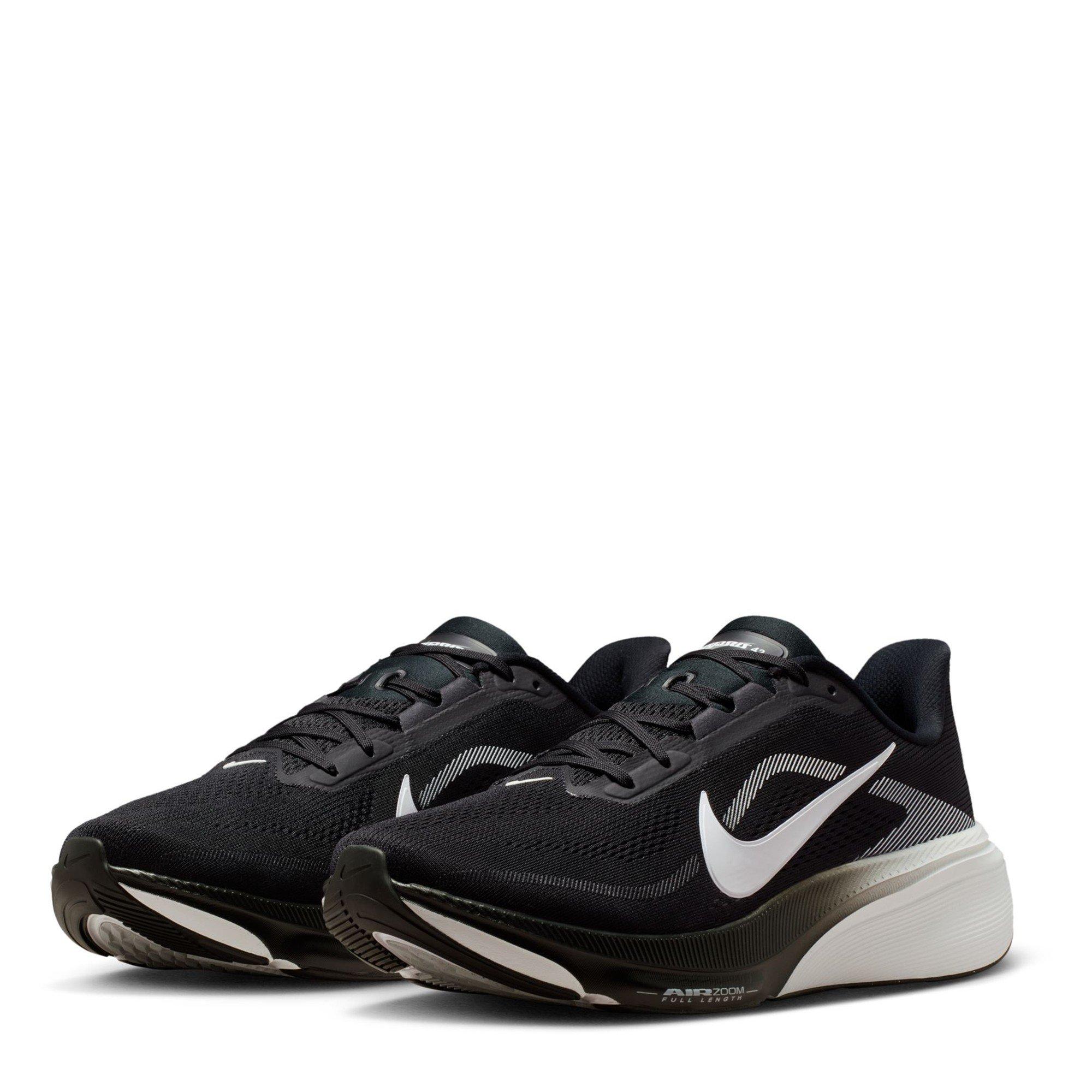 Sort/Hvid - Nike - Men's Pegasus 42 Running Shoes - 4