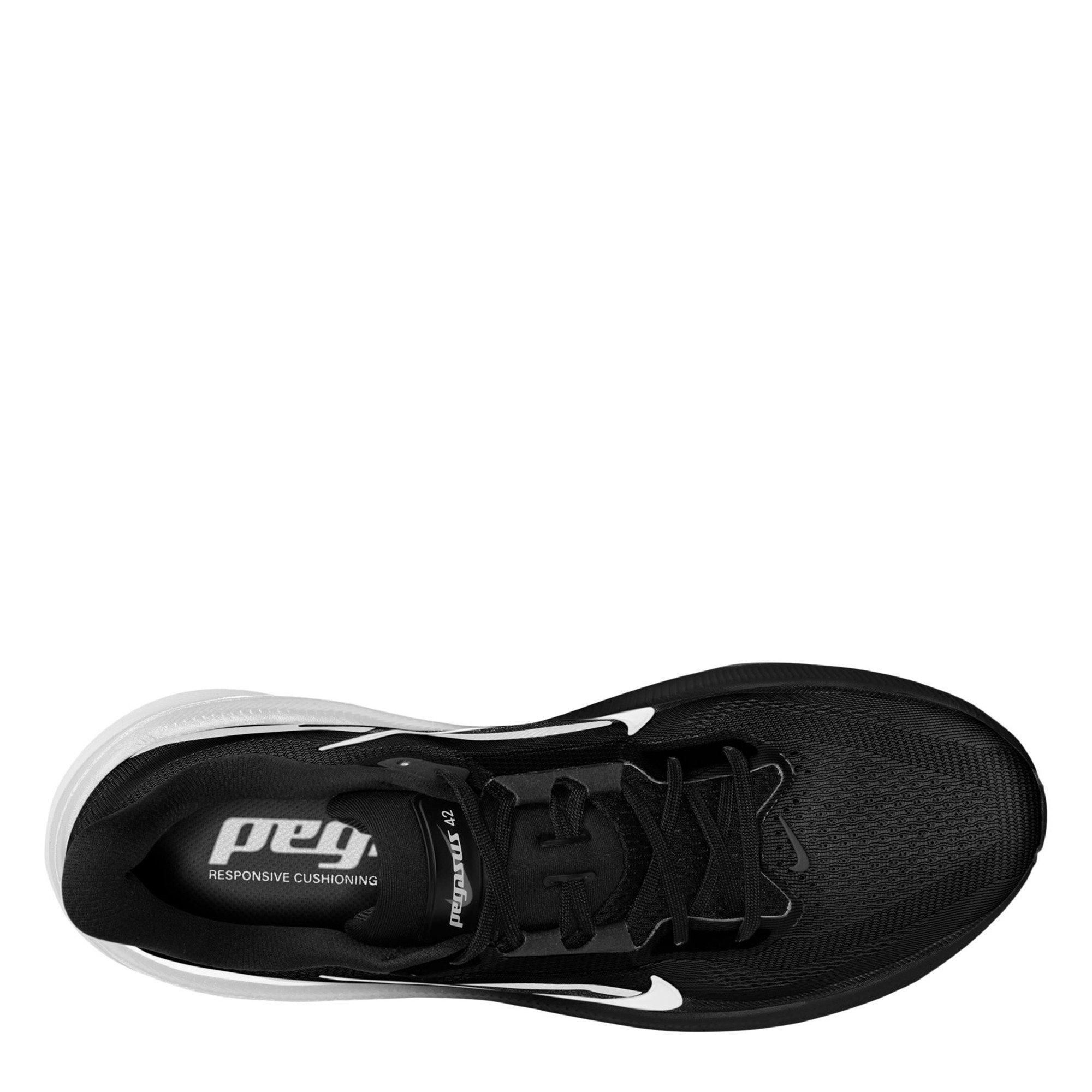 Sort/Hvid - Nike - Men's Pegasus 42 Running Shoes - 9
