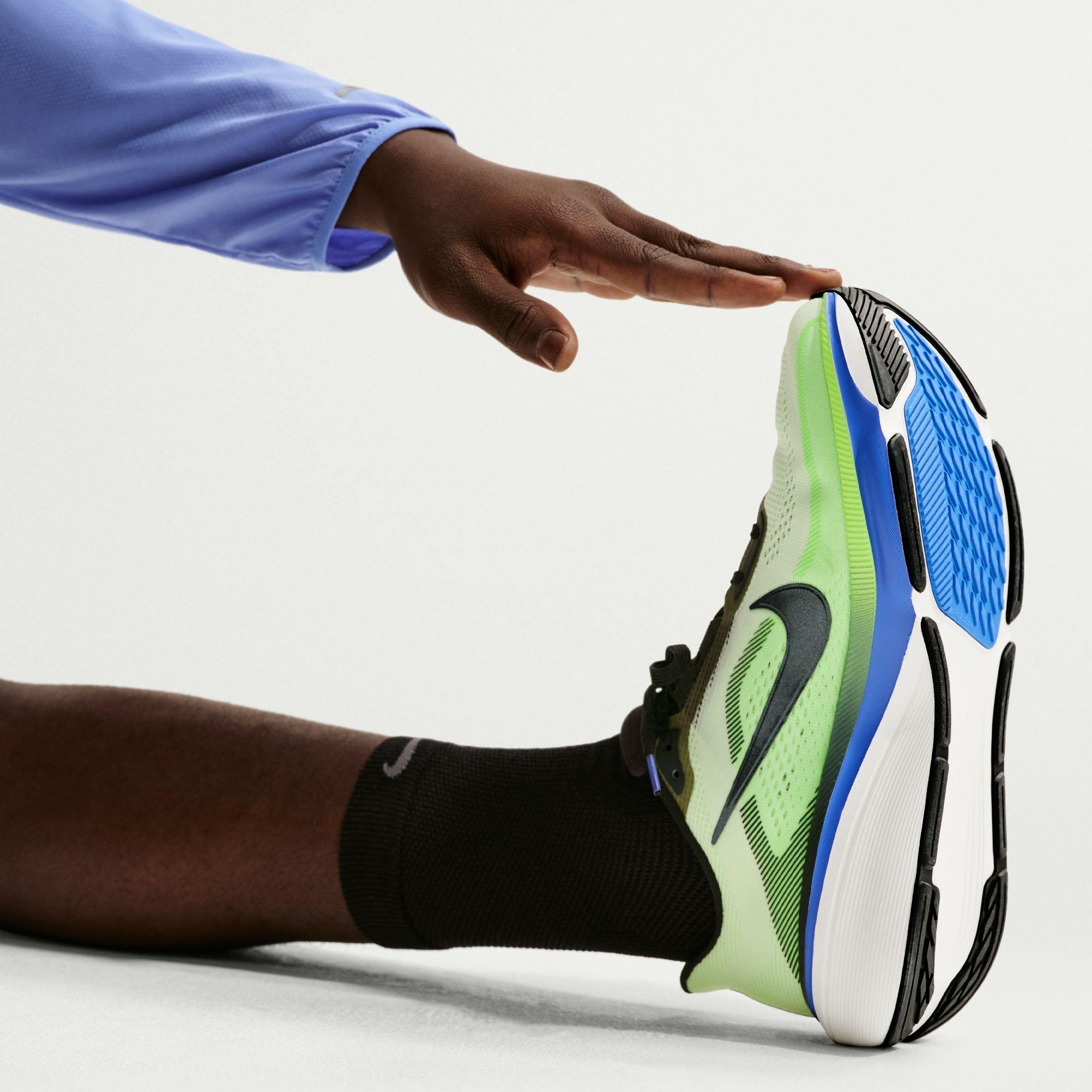 Volt/Lime Blast - Nike - Men's Pegasus 42 Running Shoes - 3