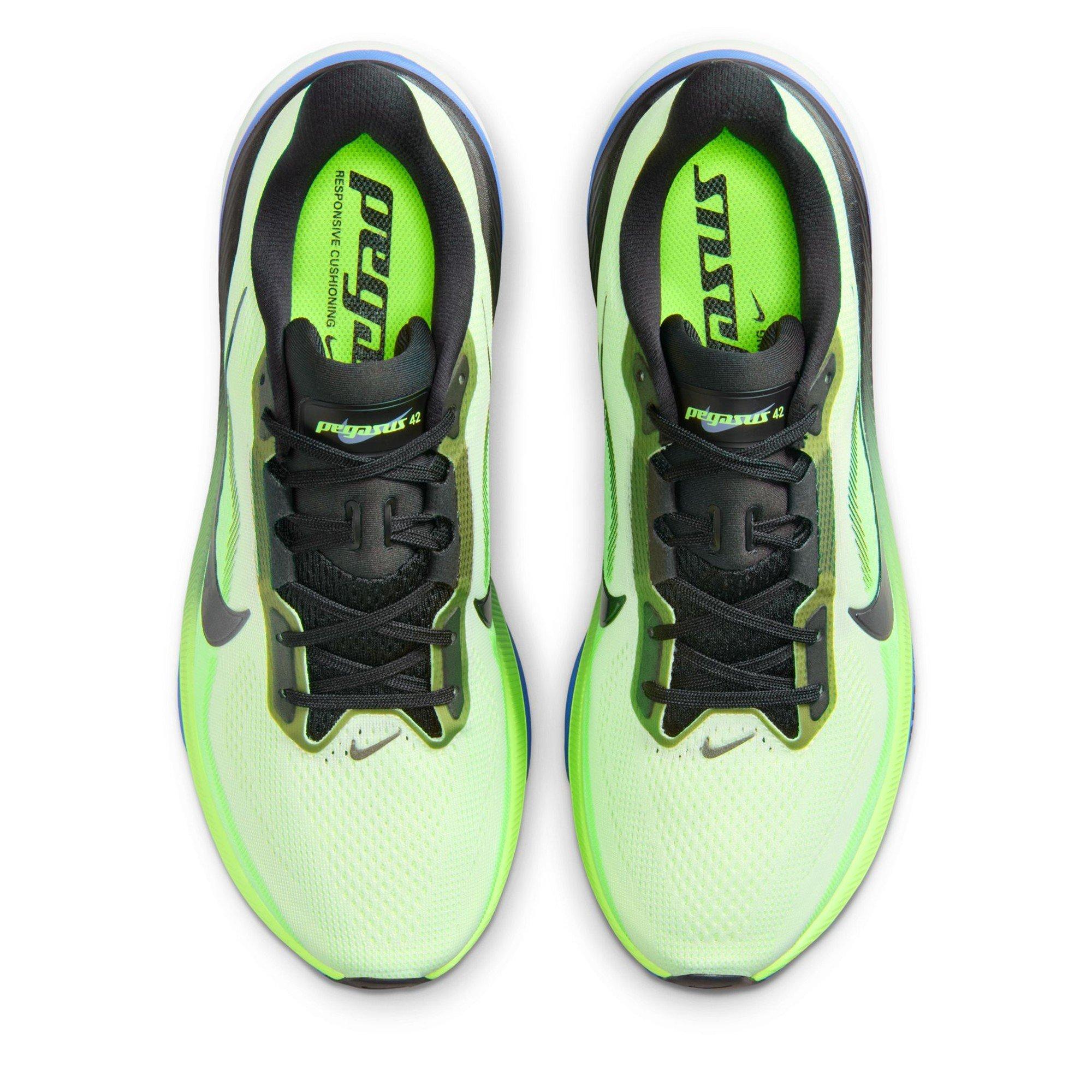 Volt/Lime Blast - Nike - Men's Pegasus 42 Running Shoes - 7