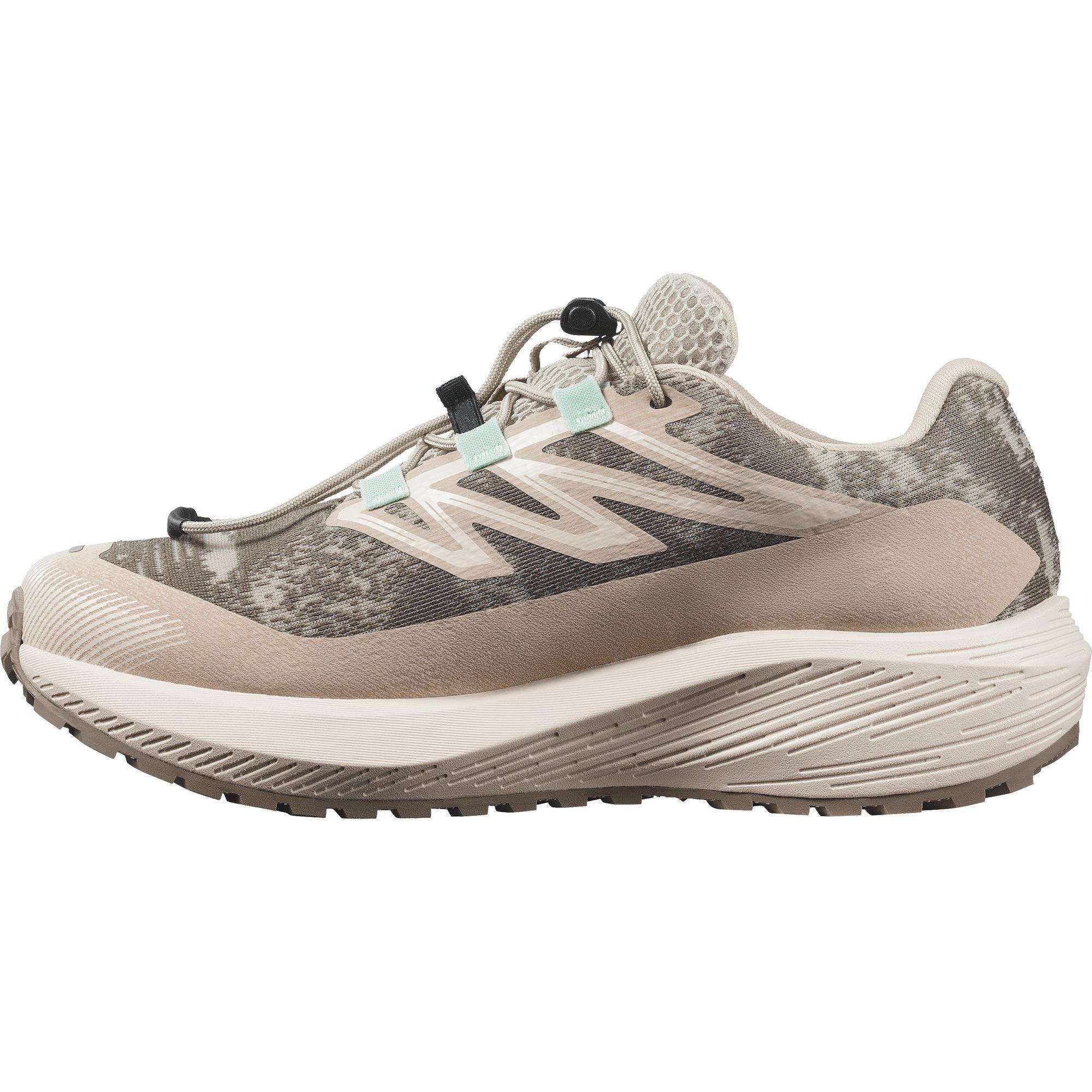 Tan/Tapioca - Salomon - Aero Flow Gravel Trail Running Shoes Womens - 2