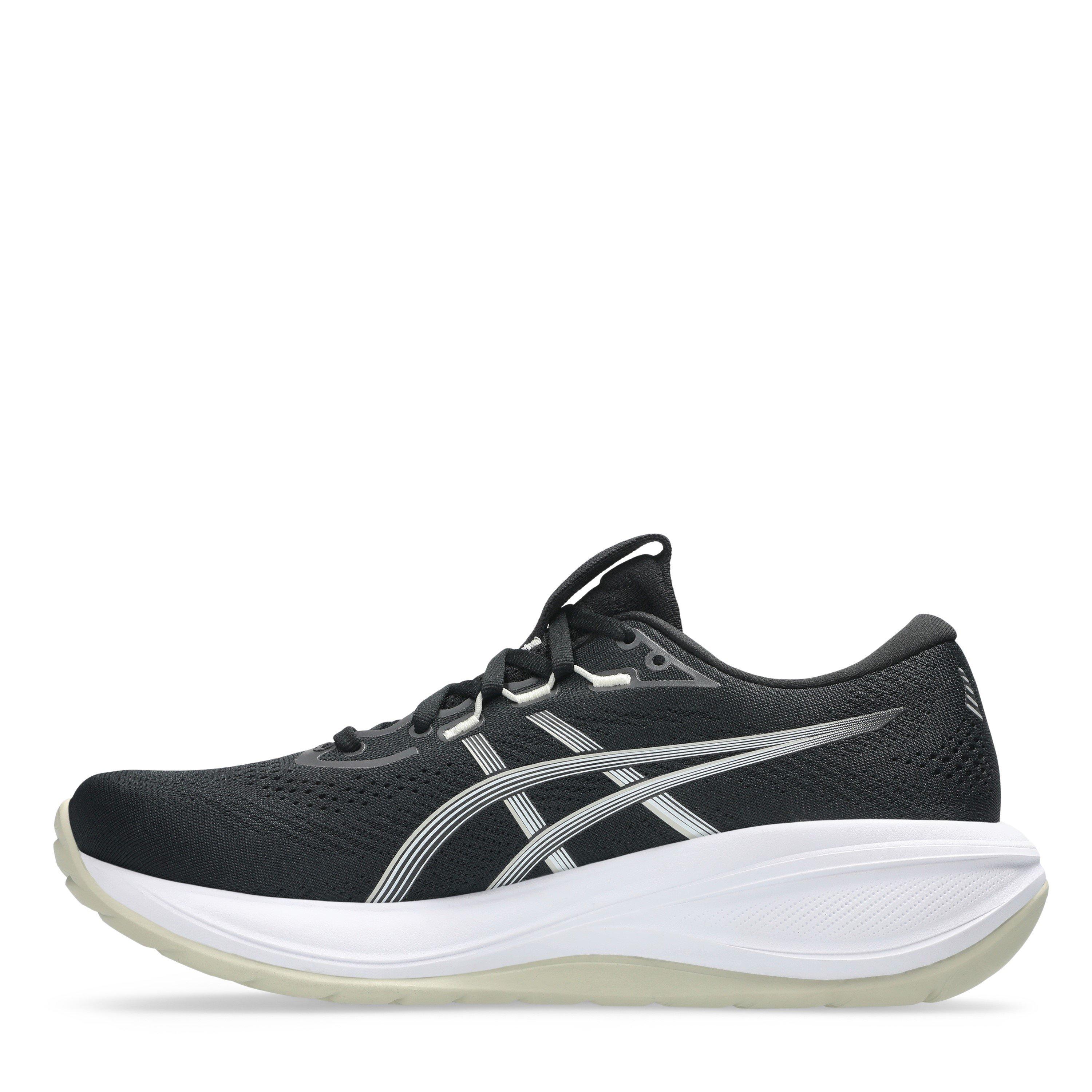 Black/White - Asics - Gel-Cumulus 28 Road Running Shoes Mens - 2