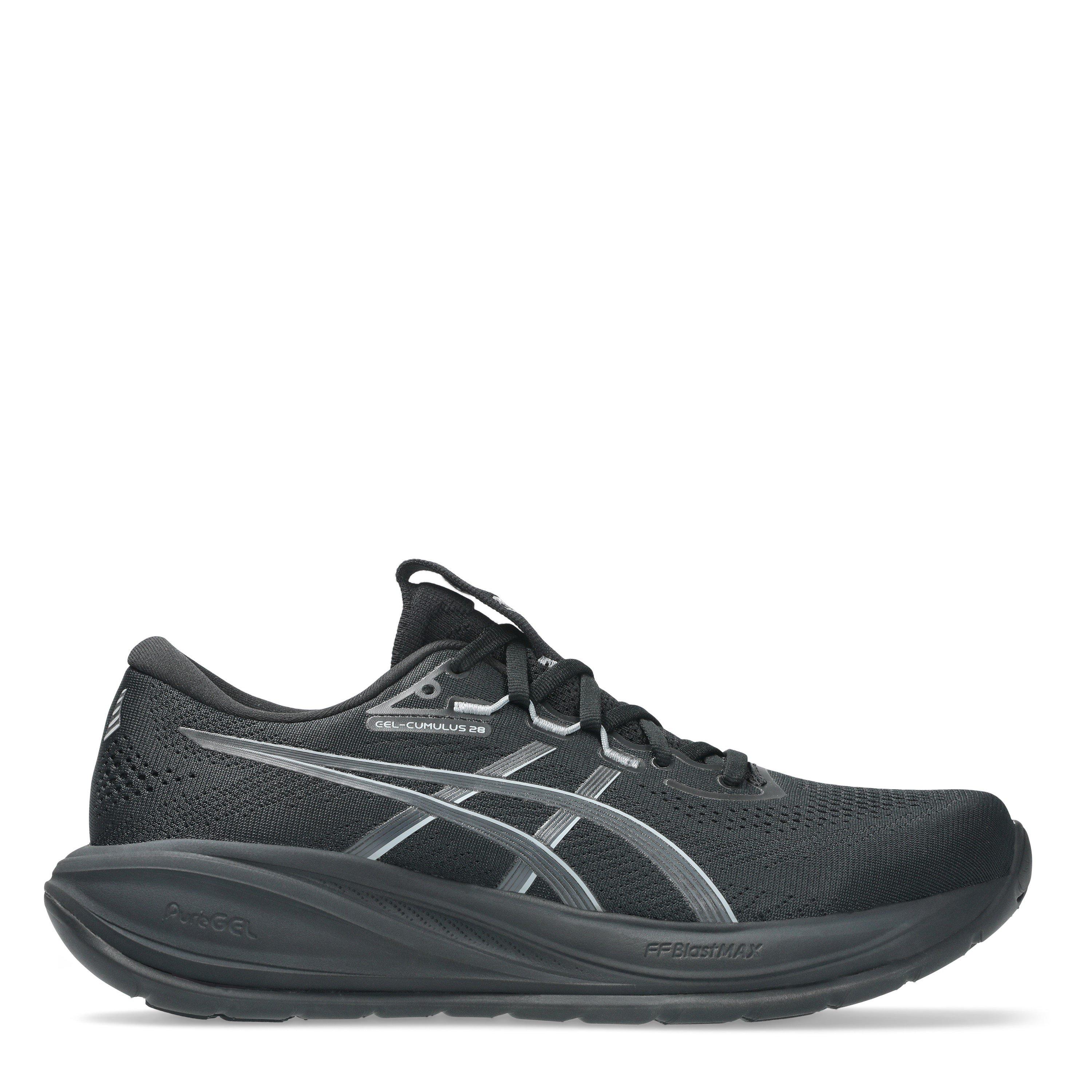 Asics Men's Gel-Cumulus 28 Running Shoes - Black/Carry Gry - 11 (46.5)