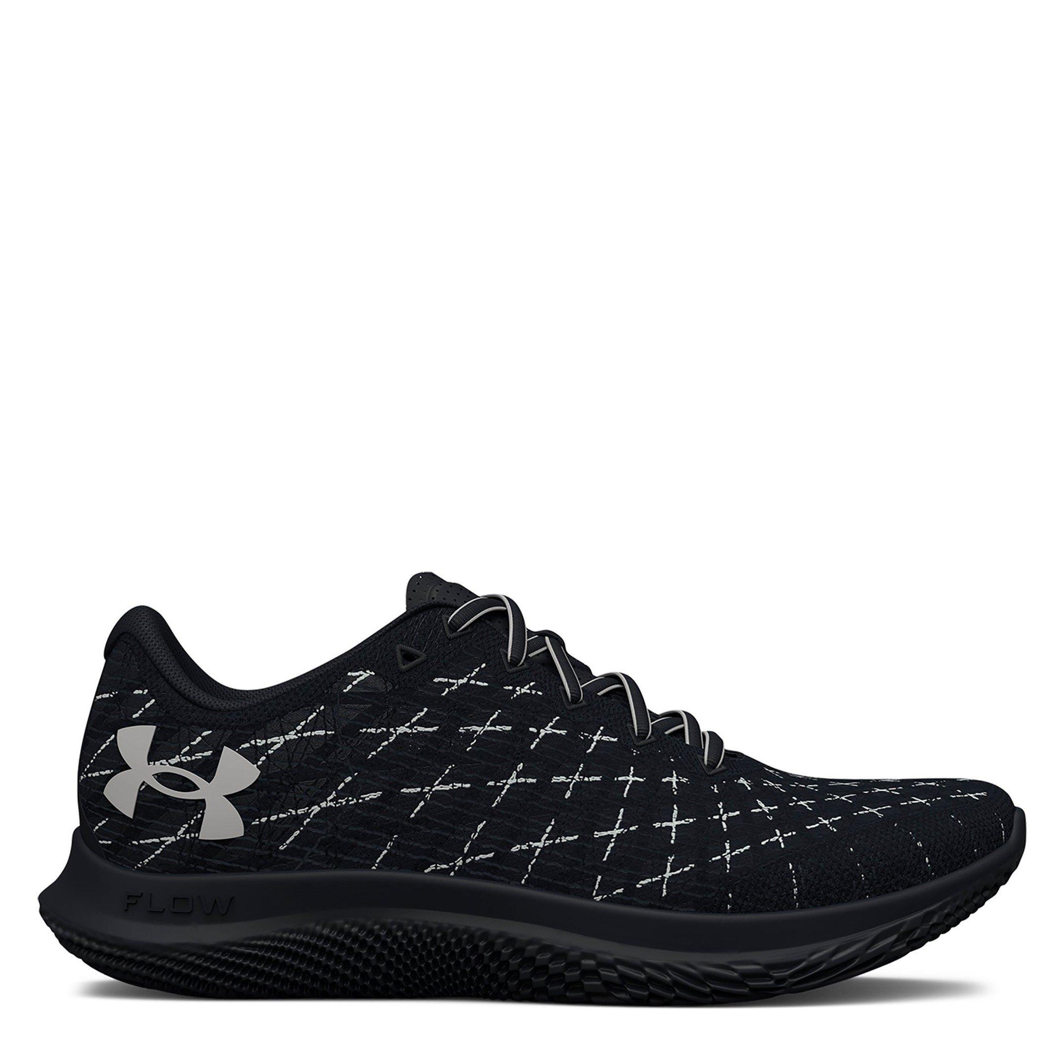 Black - Under Armour - Men's Flow Velociti Wind Entry Road Running Shoes - 1