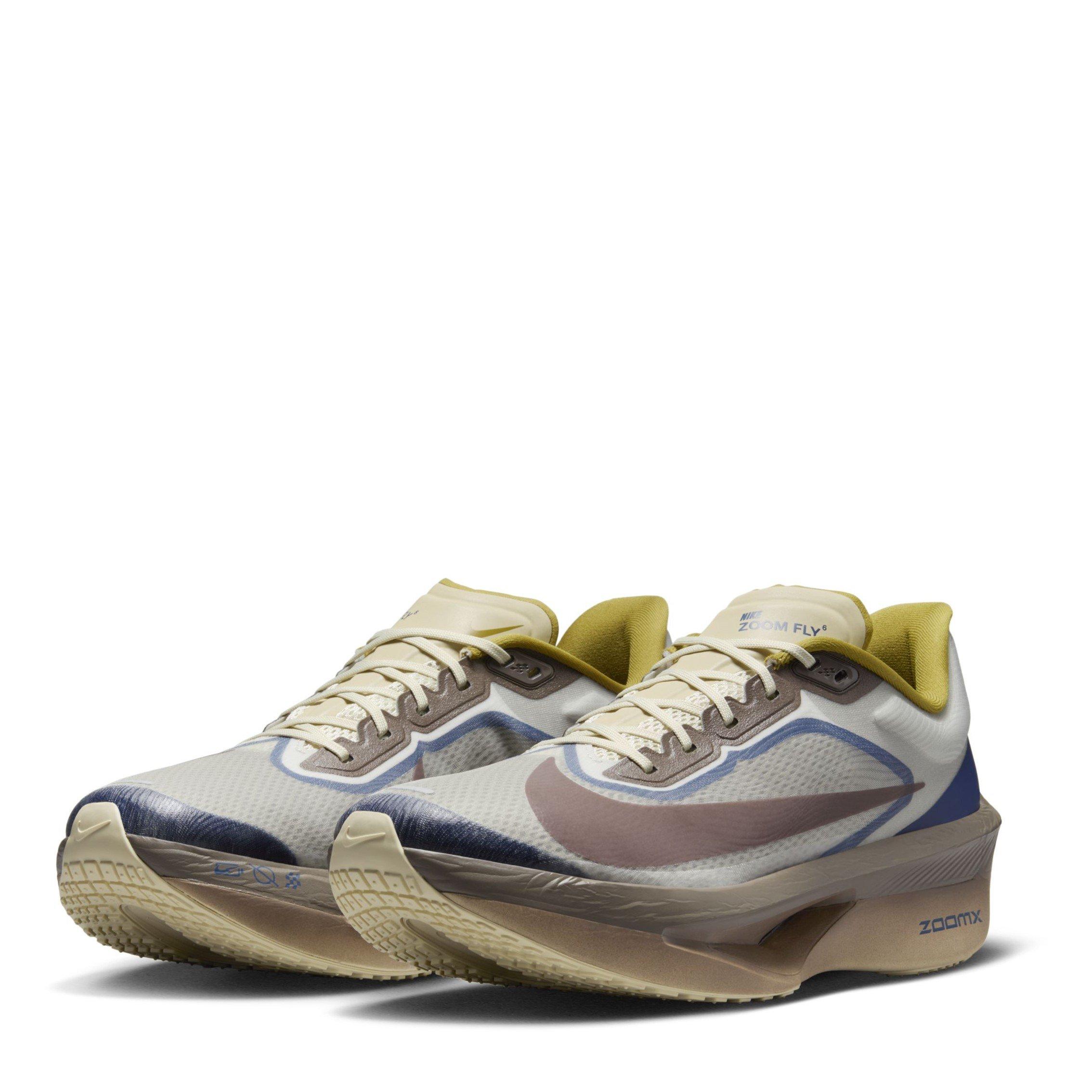 Bone/Burg-Stone - Nike - Zoom Fly 6 Premium Mens Running Shoes - 4