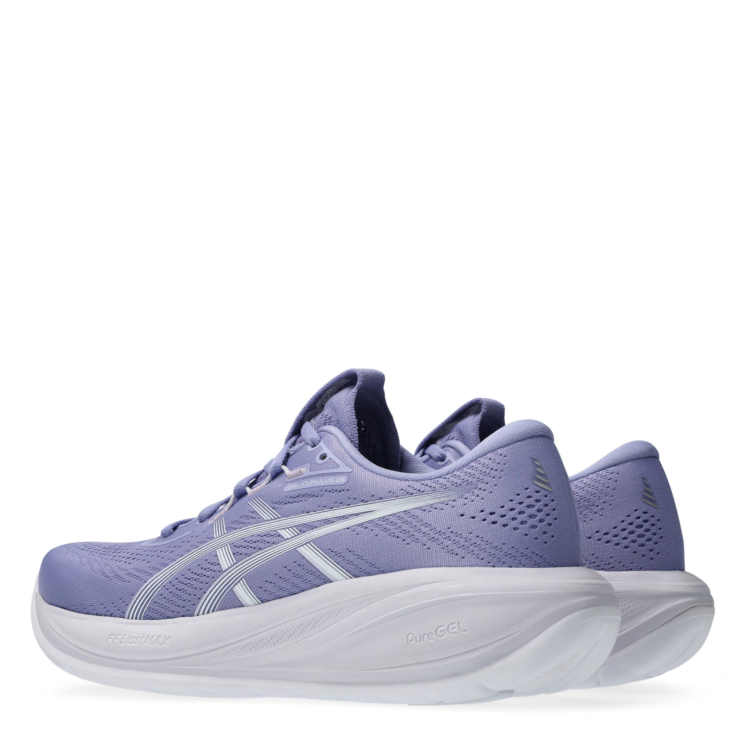 Bluebell/White - Asics - ASICS Gel-Cumulus 28 Womens Road Running Shoes - 5
