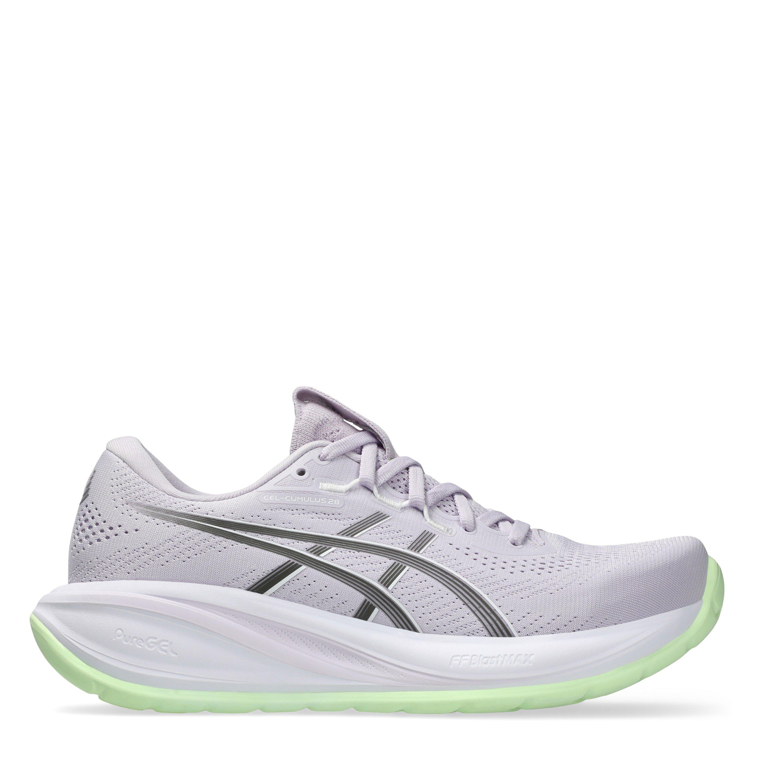 Asics Women's Gel-Cumulus 28 Road Running Shoes - Dahlia/Yellow - 6 (39.5)
