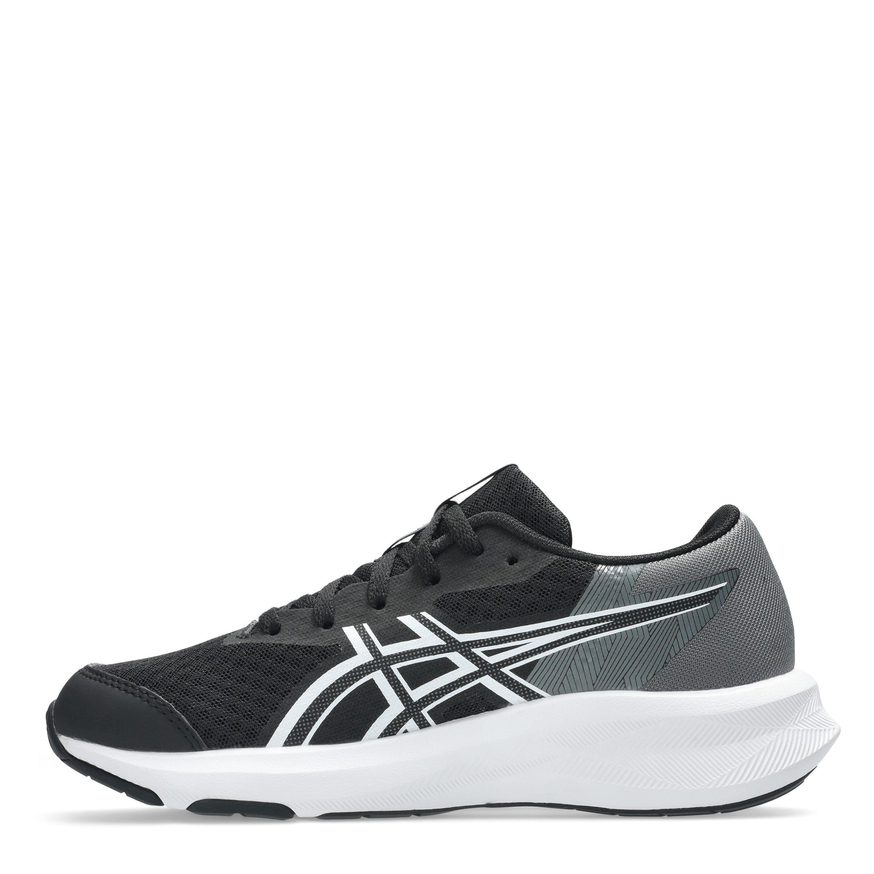 Black/White - Asics - Unisex Kids' Patriot Gs Running Shoes - 2