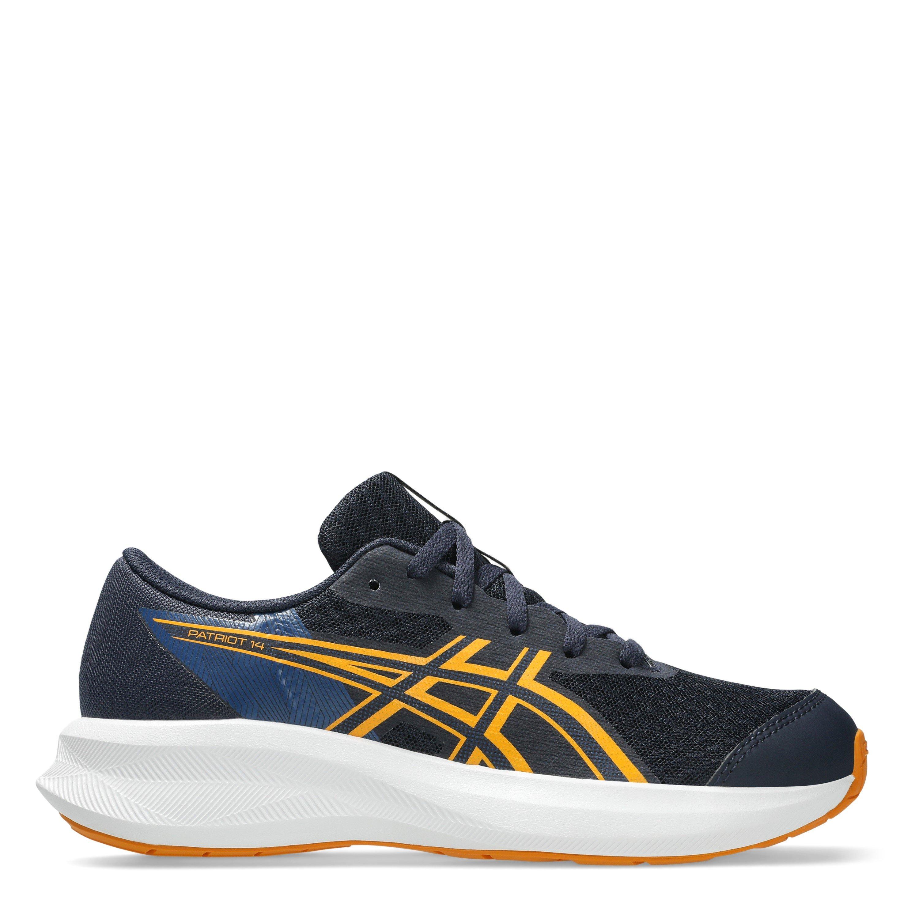 Asics  Kids Patriot Gs Kids Road Running Shoes - Midnight - 5.5 (39.5)