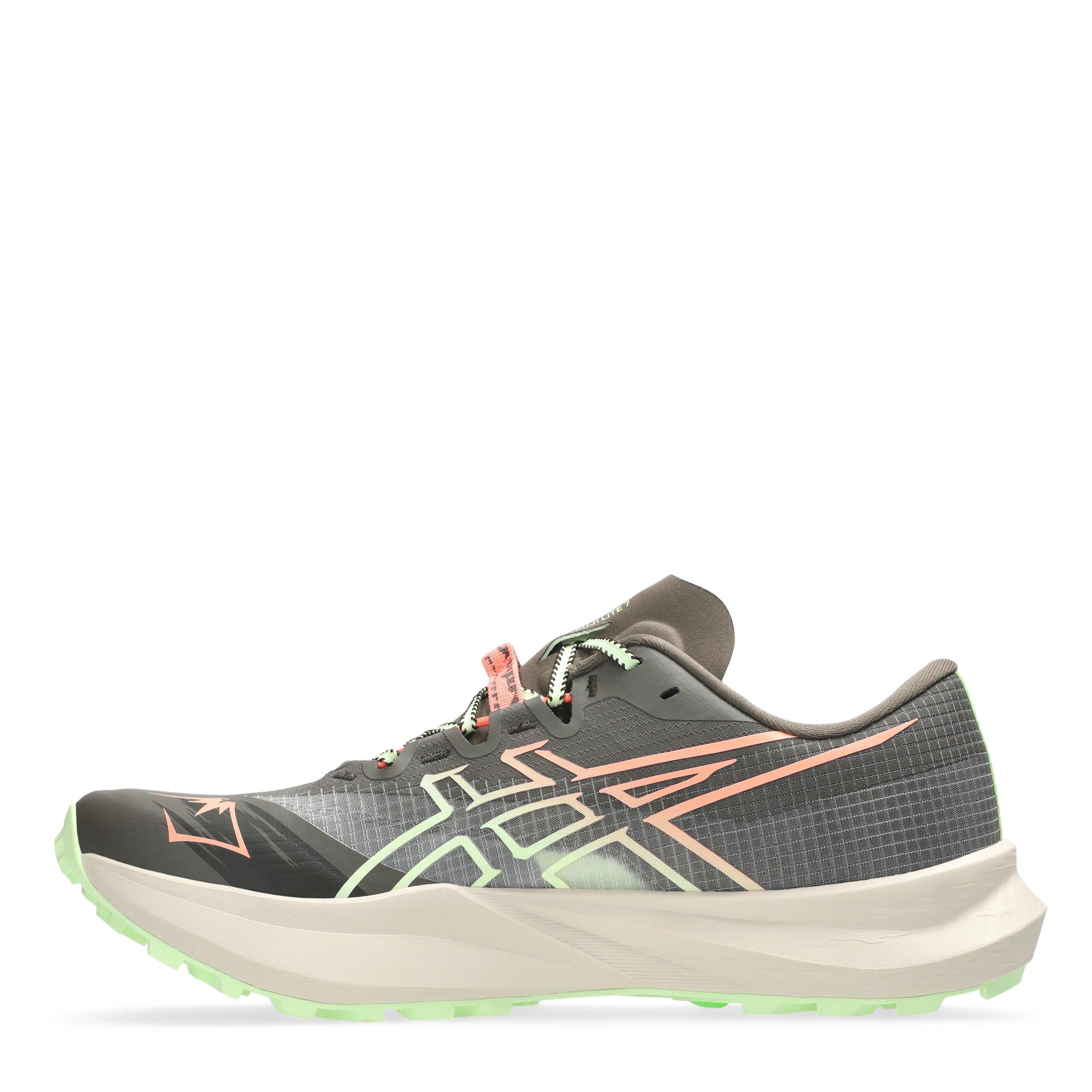 Kuriiro/Yellow - Asics - Men's Fuji Lite 7 Trail Running Shoes - 2