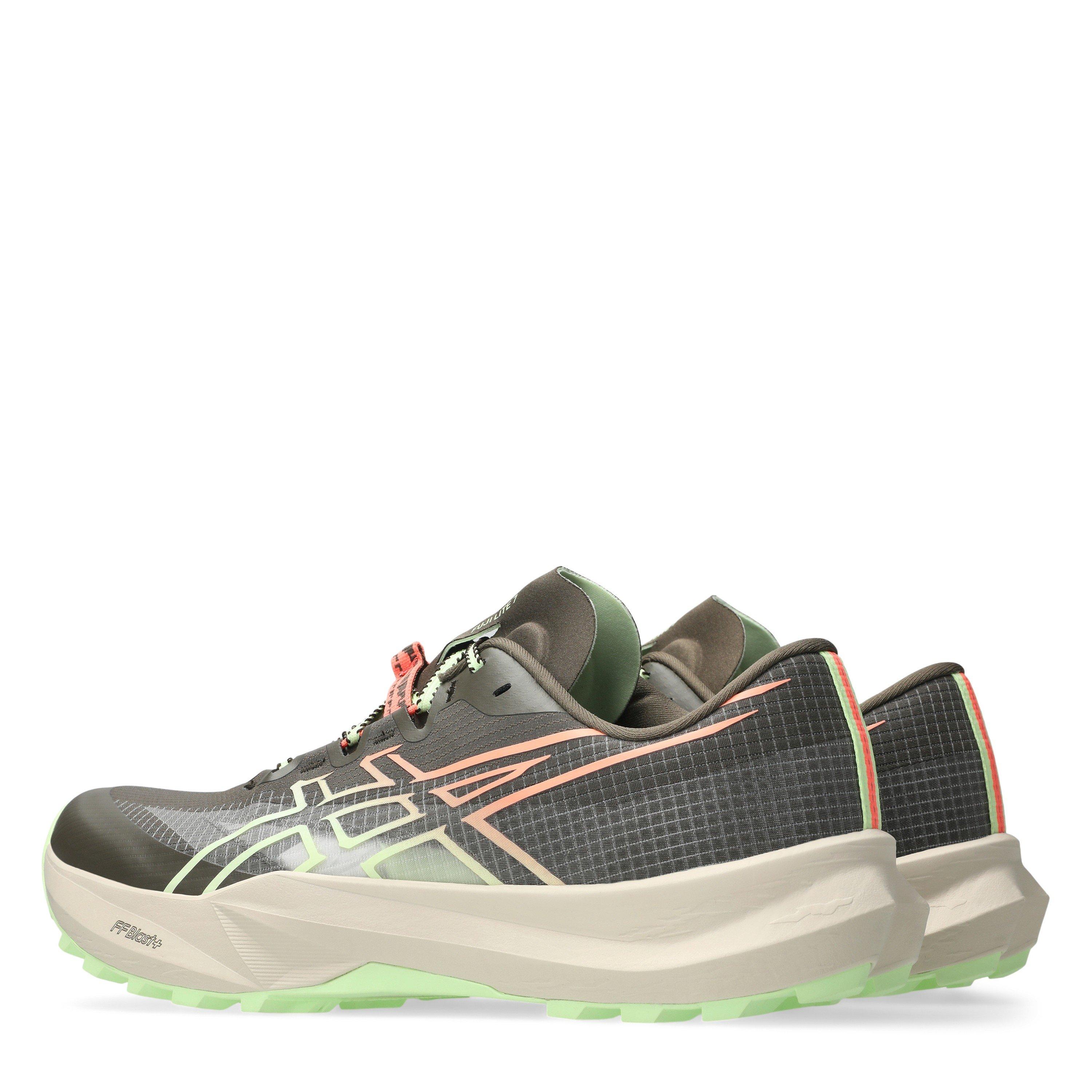 Kuriiro/Yellow - Asics - Men's Fuji Lite 7 Trail Running Shoes - 5