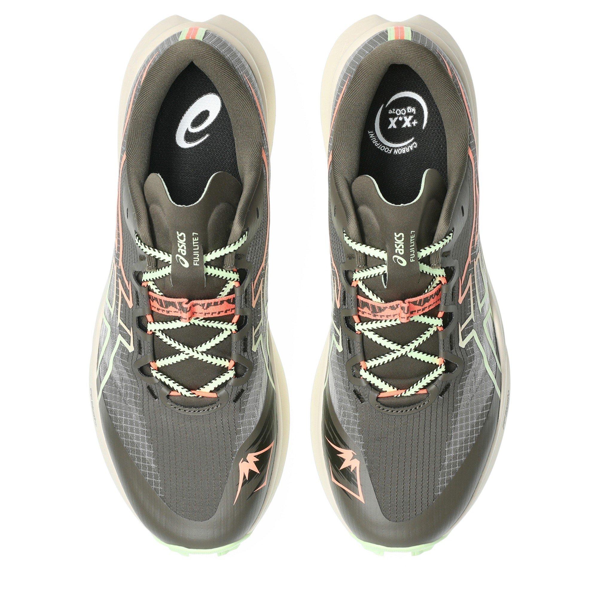 Kuriiro/Yellow - Asics - Men's Fuji Lite 7 Trail Running Shoes - 6