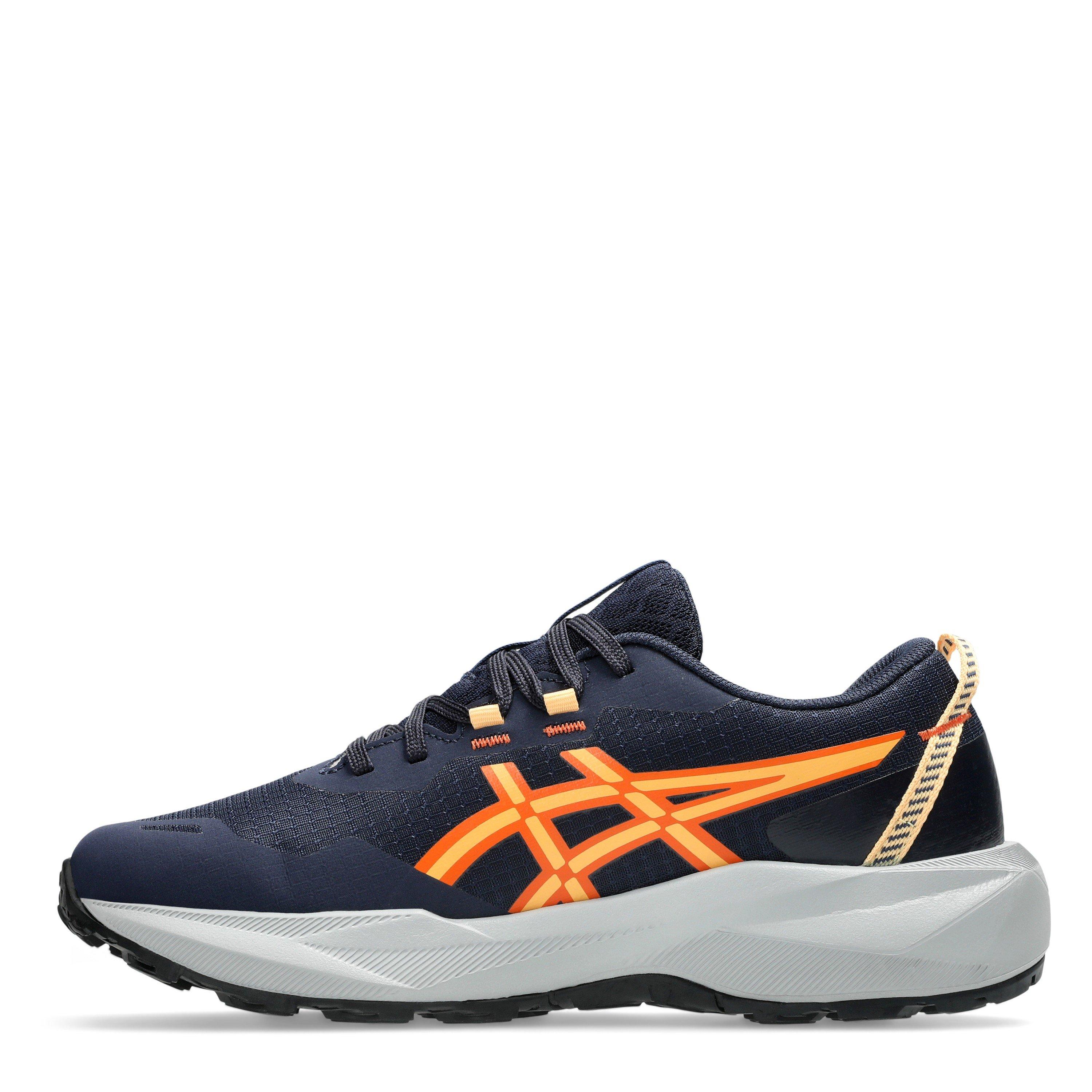 Midnight/Orange - Asics - Kids' Pre-Venture 11 Road Running Shoes - 2