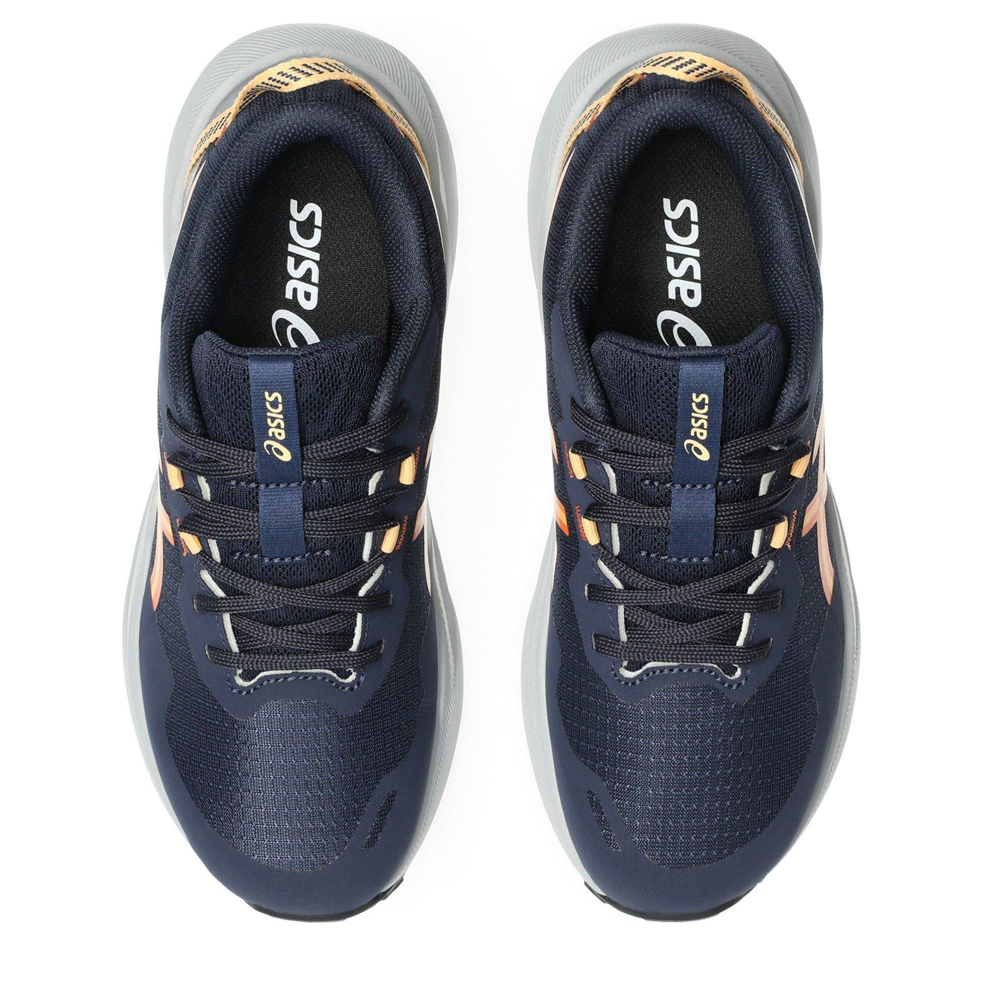 Midnight/Orange - Asics - Kids' Pre-Venture 11 Road Running Shoes - 6