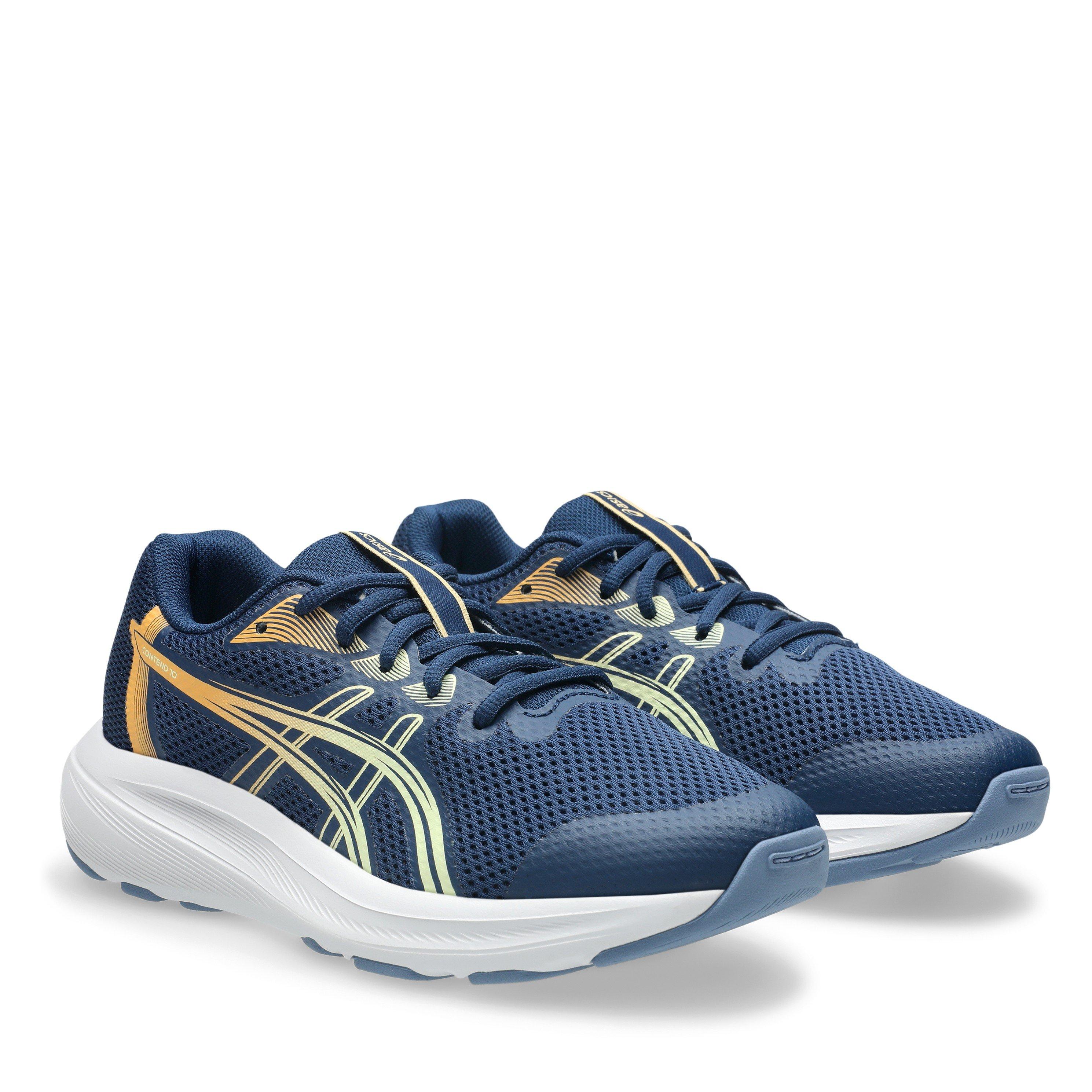 Independnce Blu - Asics - Kids' Contend 10 Road Running Shoes - 4